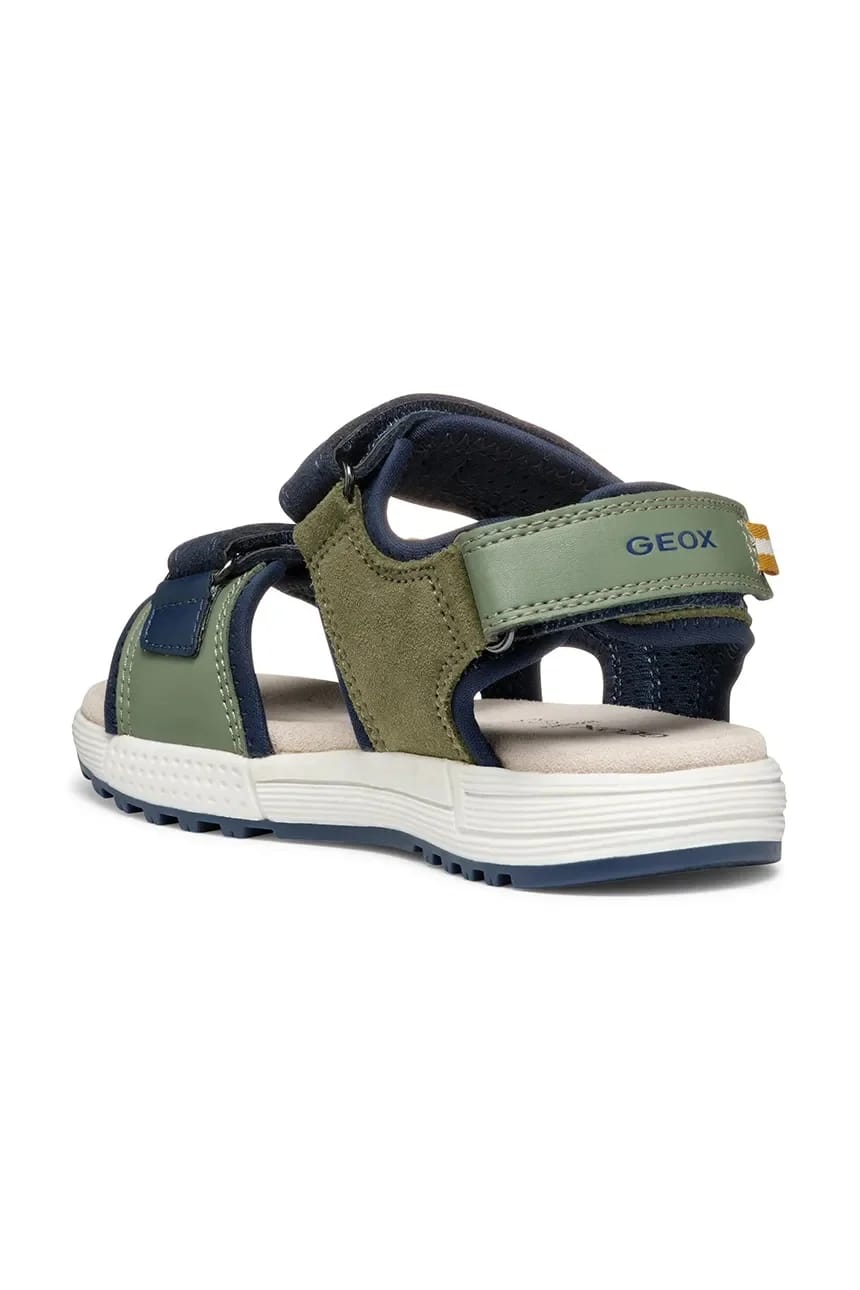 Сандалии детские SANDAL ALBEN зеленые для мальчиков - фото 4