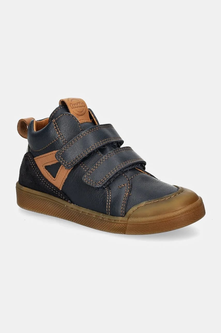 Детская кожаная обувь ROSARIO HIGH-TOP синий для мальчиков