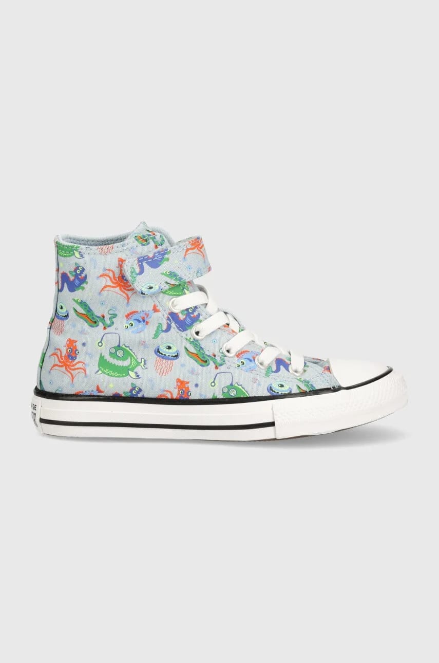 Детские кроссовки CHUCK TAYLOR ALL STAR 1V синие для мальчиков - фото 2