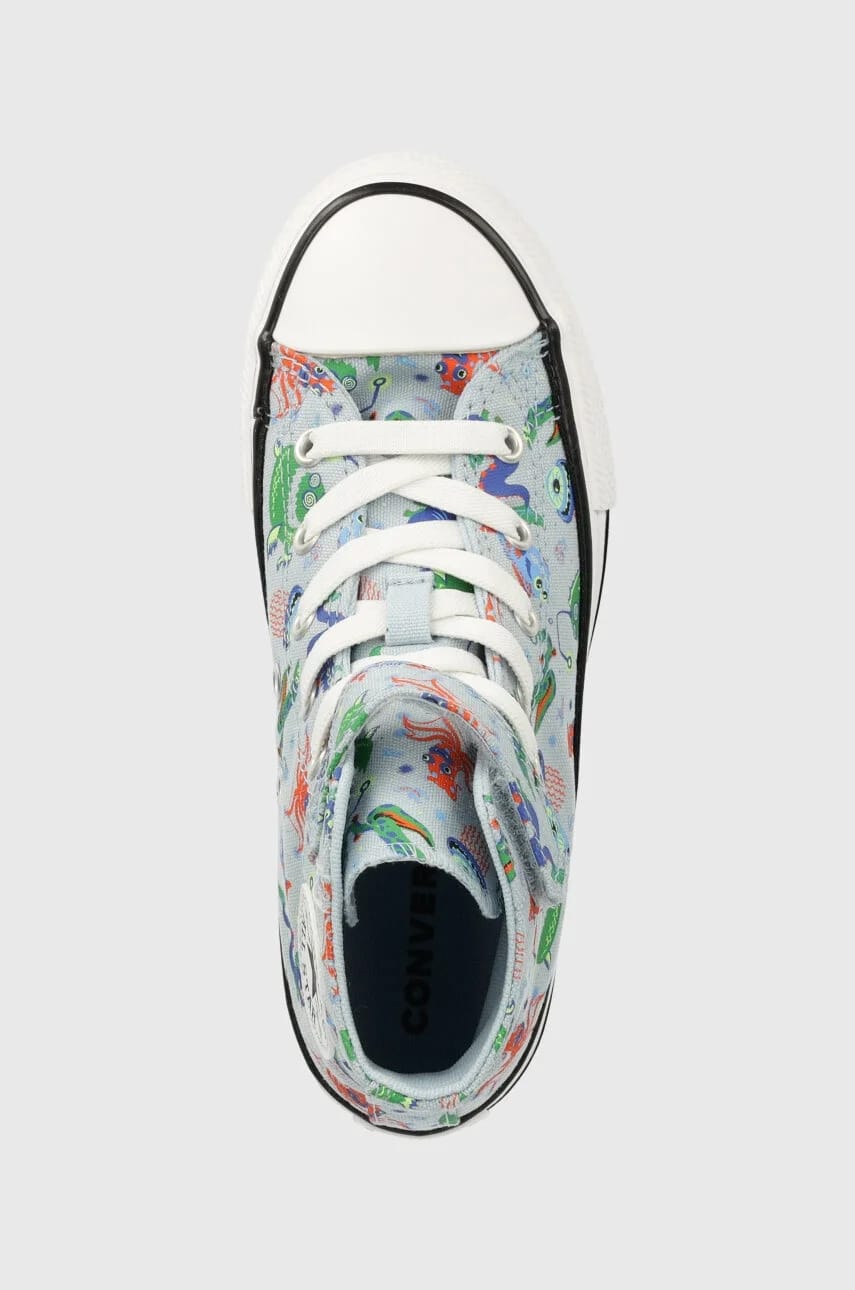 Детские кроссовки CHUCK TAYLOR ALL STAR 1V синие для мальчиков - фото 4