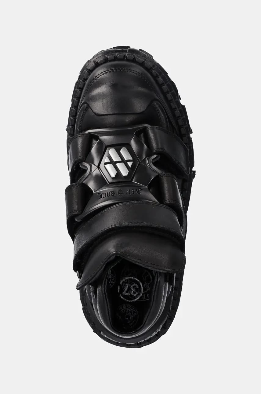 Кожаные туфли Crust Negro Negro + Tank Casco Negro - фото 4