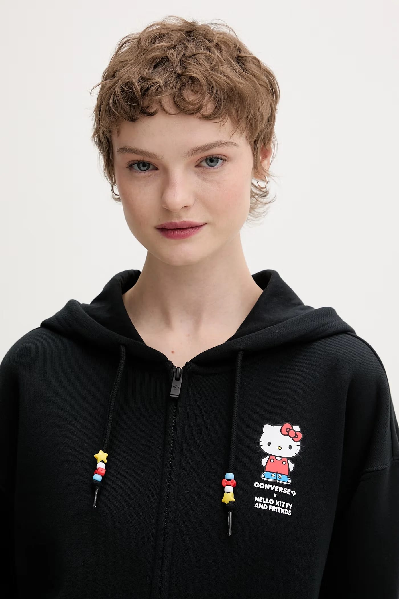 Хлопковая толстовка на молнии x HELLO KITTY - фото 8