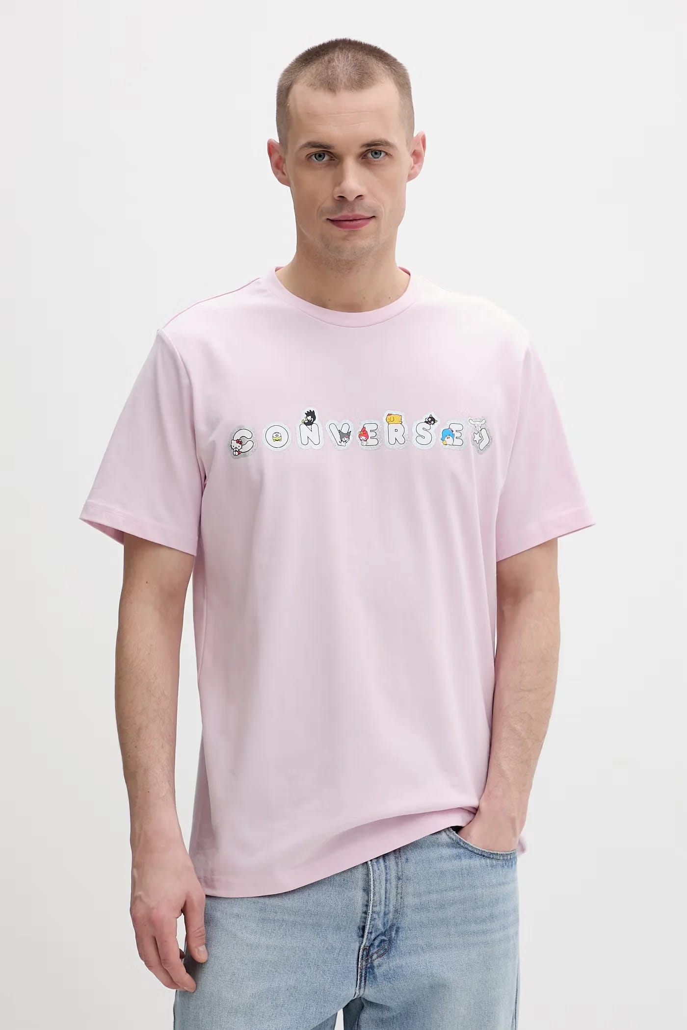 Хлопковая футболка x HELLO KITTY