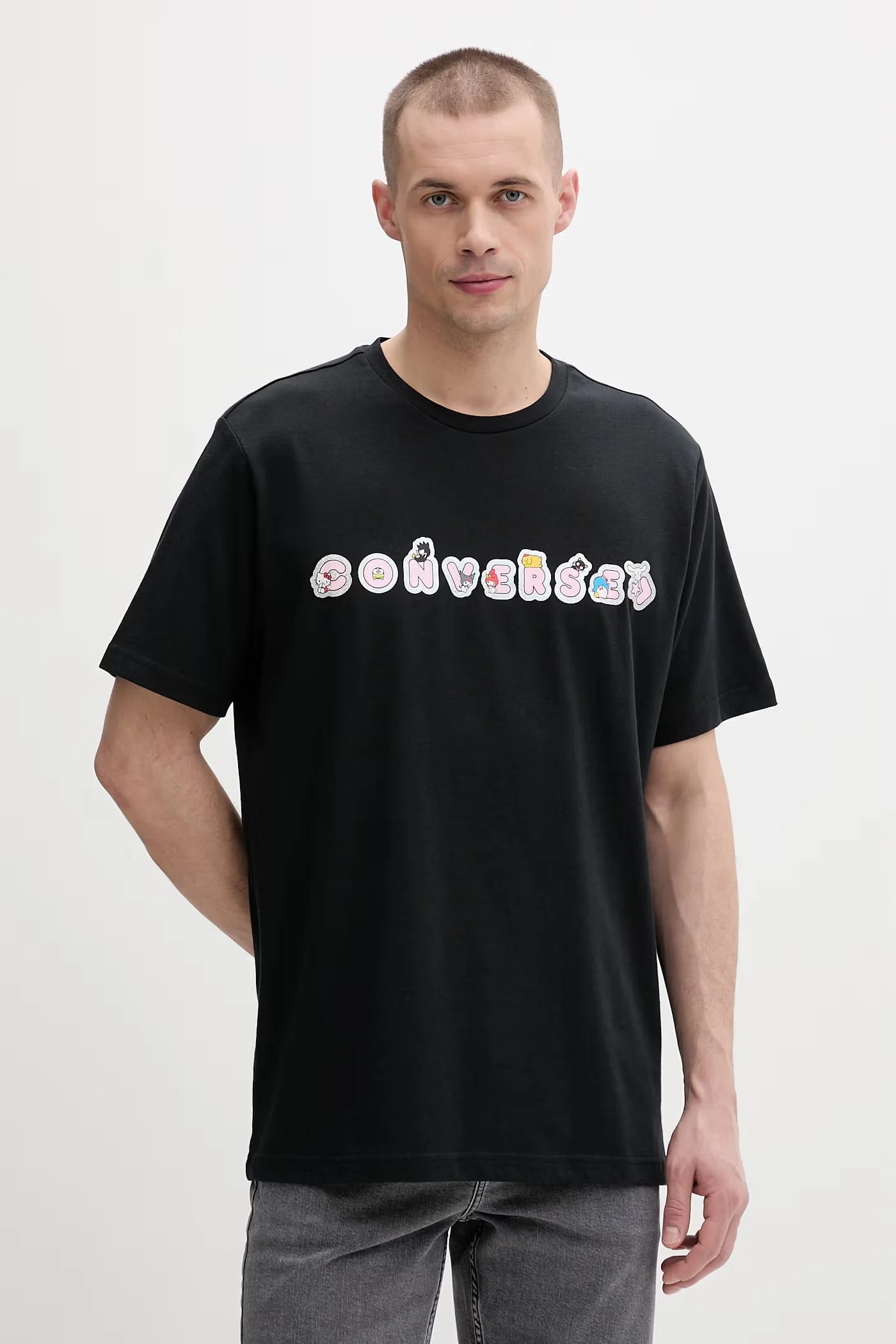 Хлопковая футболка x HELLO KITTY