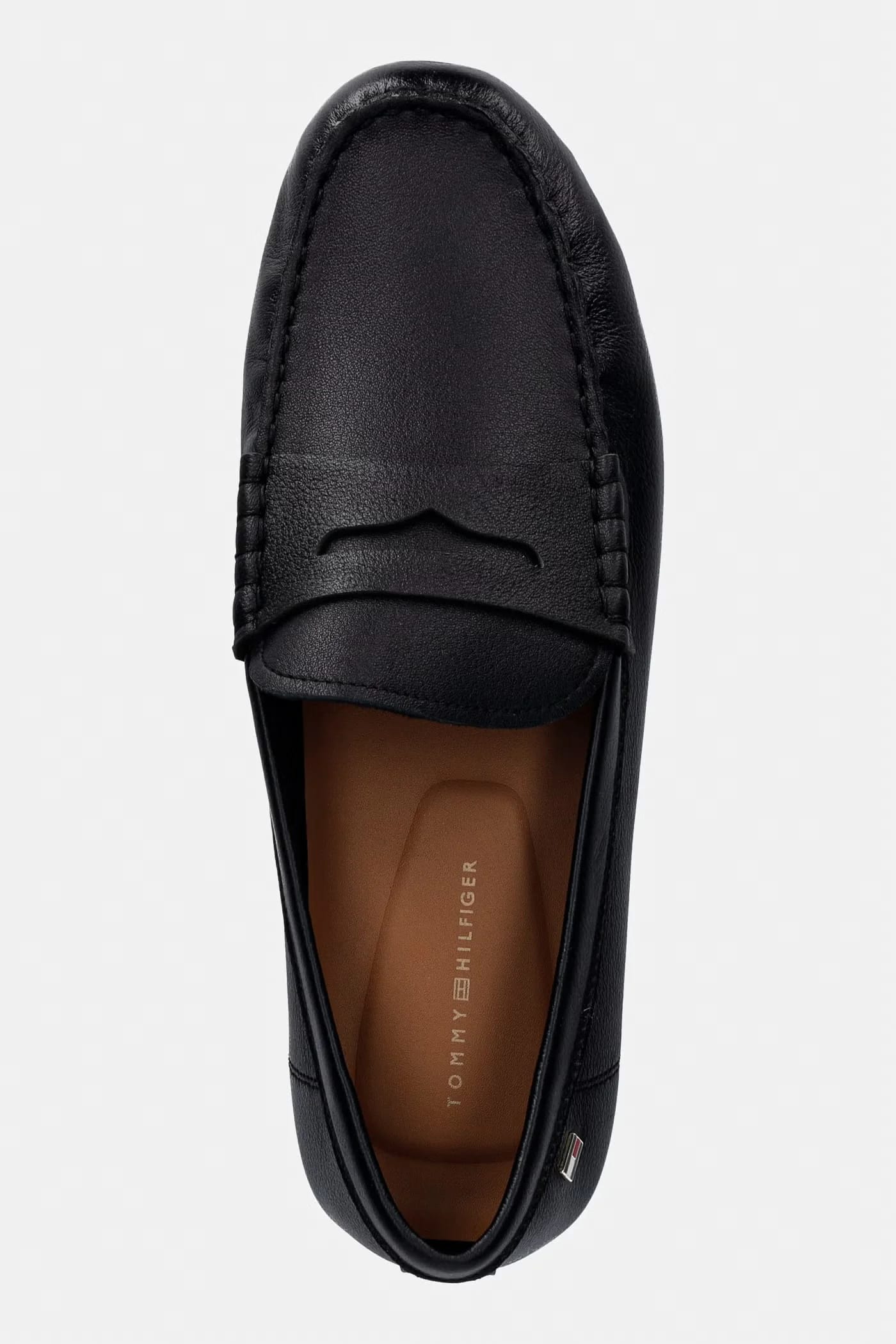 Женские кожаные мокасины FLAG LEATHER DRIVER LOAFER - фото 4