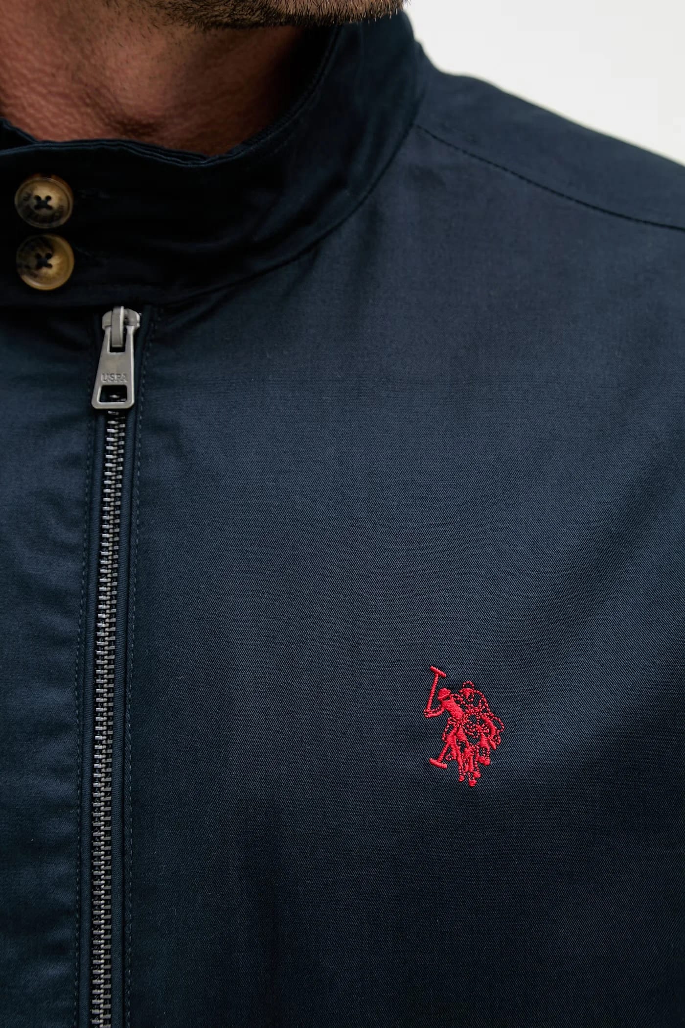 Мужская переходная куртка Harrington из хлопка - фото 5