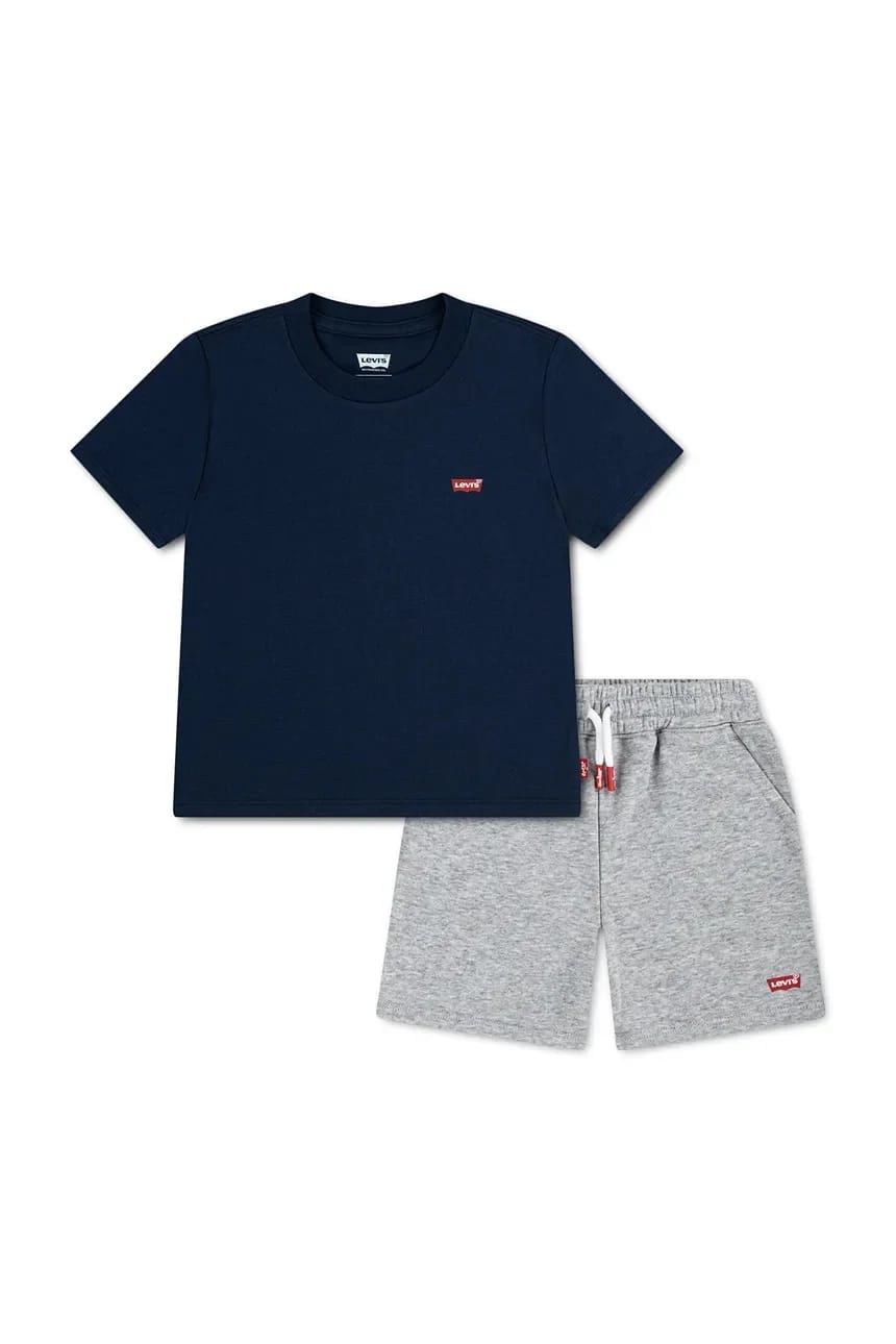 Детский комплект из хлопка BATWING TEE & KNIT SHORT S