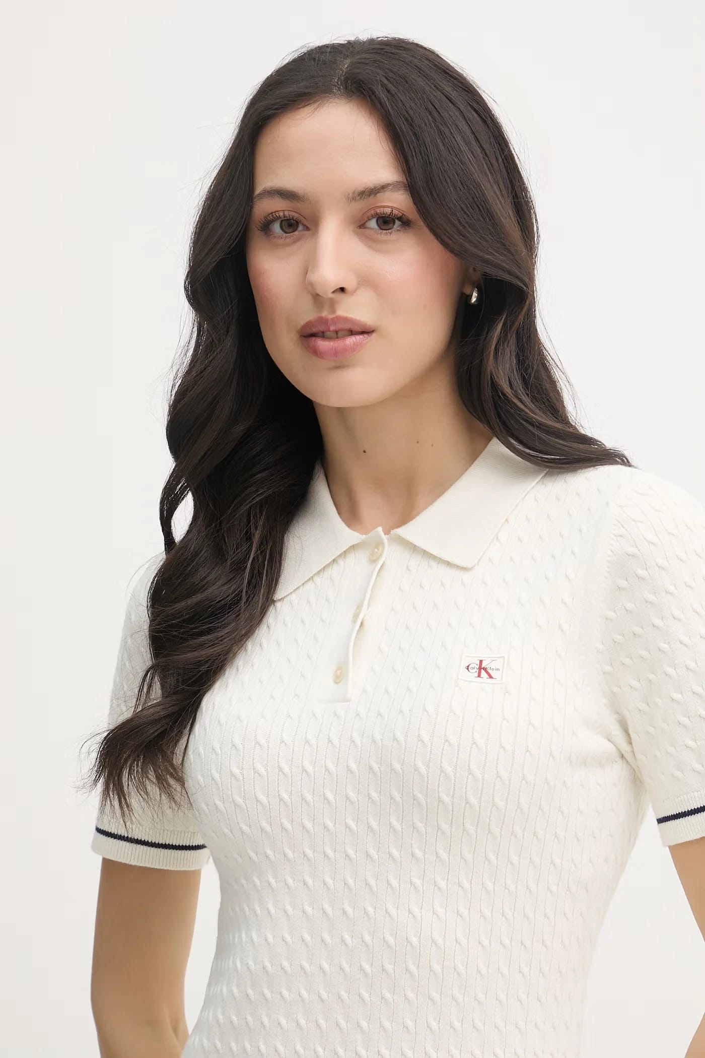Платье-свитер из хлопка - фото 4