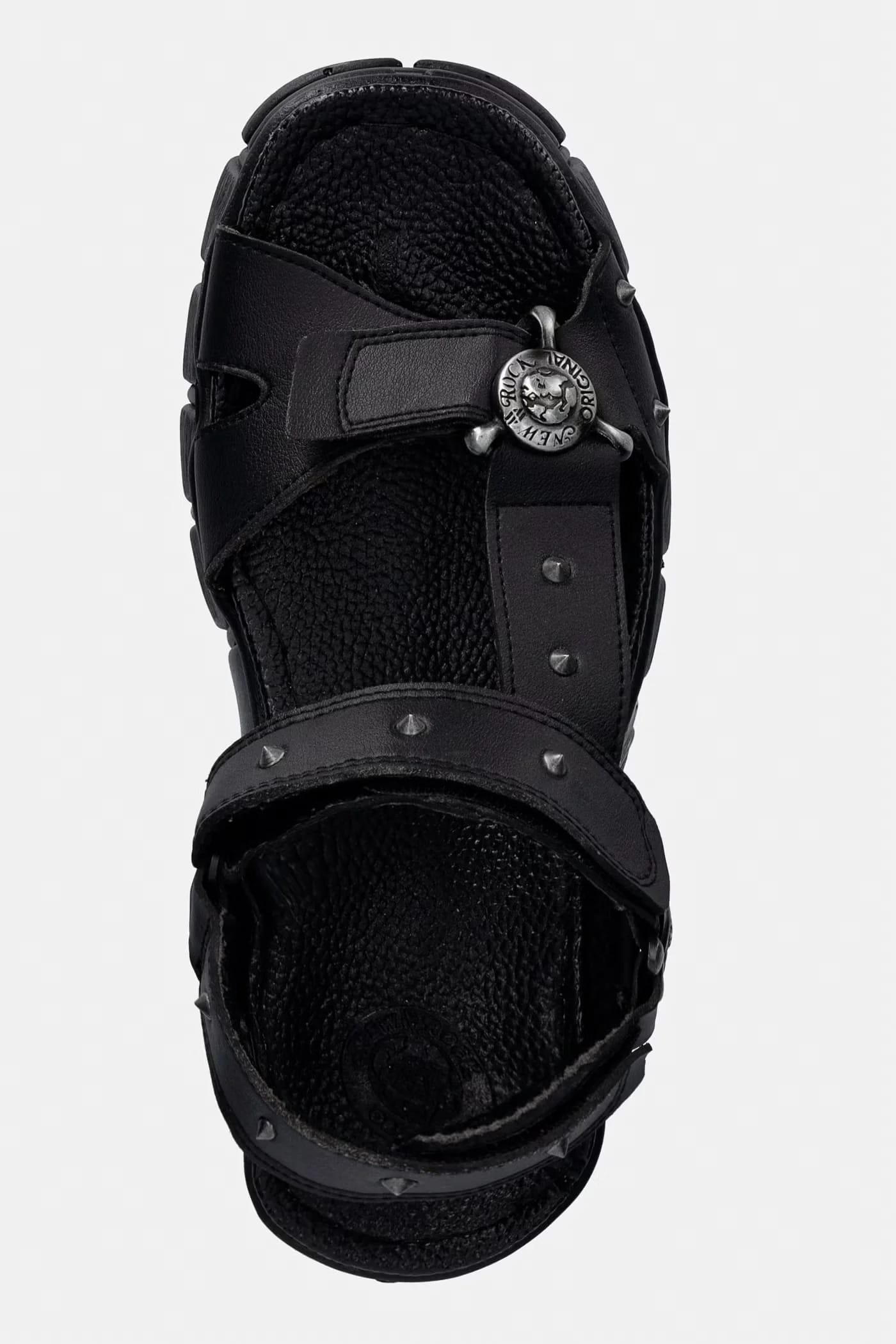 Женские босоножки на платформе VEGAN NEGRO, TOWER CASCO NEGRO LATERAL - фото 4