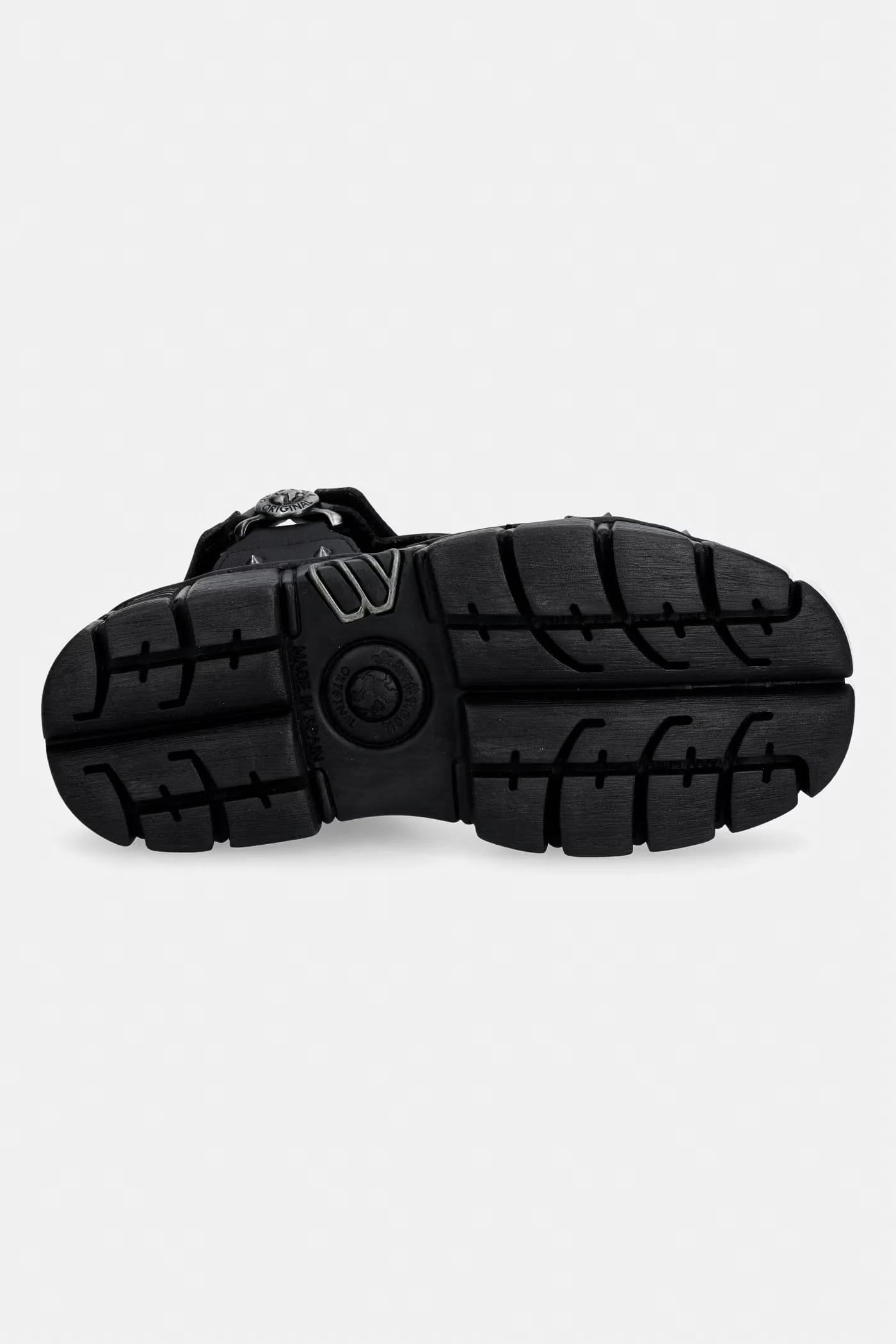 Женские босоножки на платформе VEGAN NEGRO, TOWER CASCO NEGRO LATERAL - фото 5