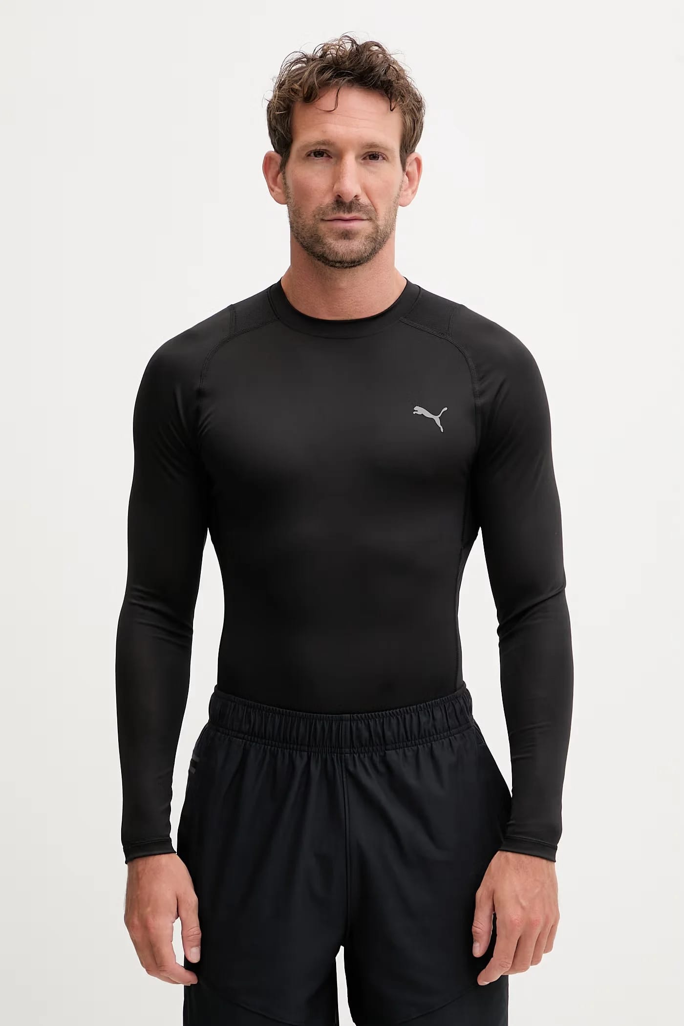 Мужская тренировочная рубашка PWRMODE BASE LAYER с длинными рукавами