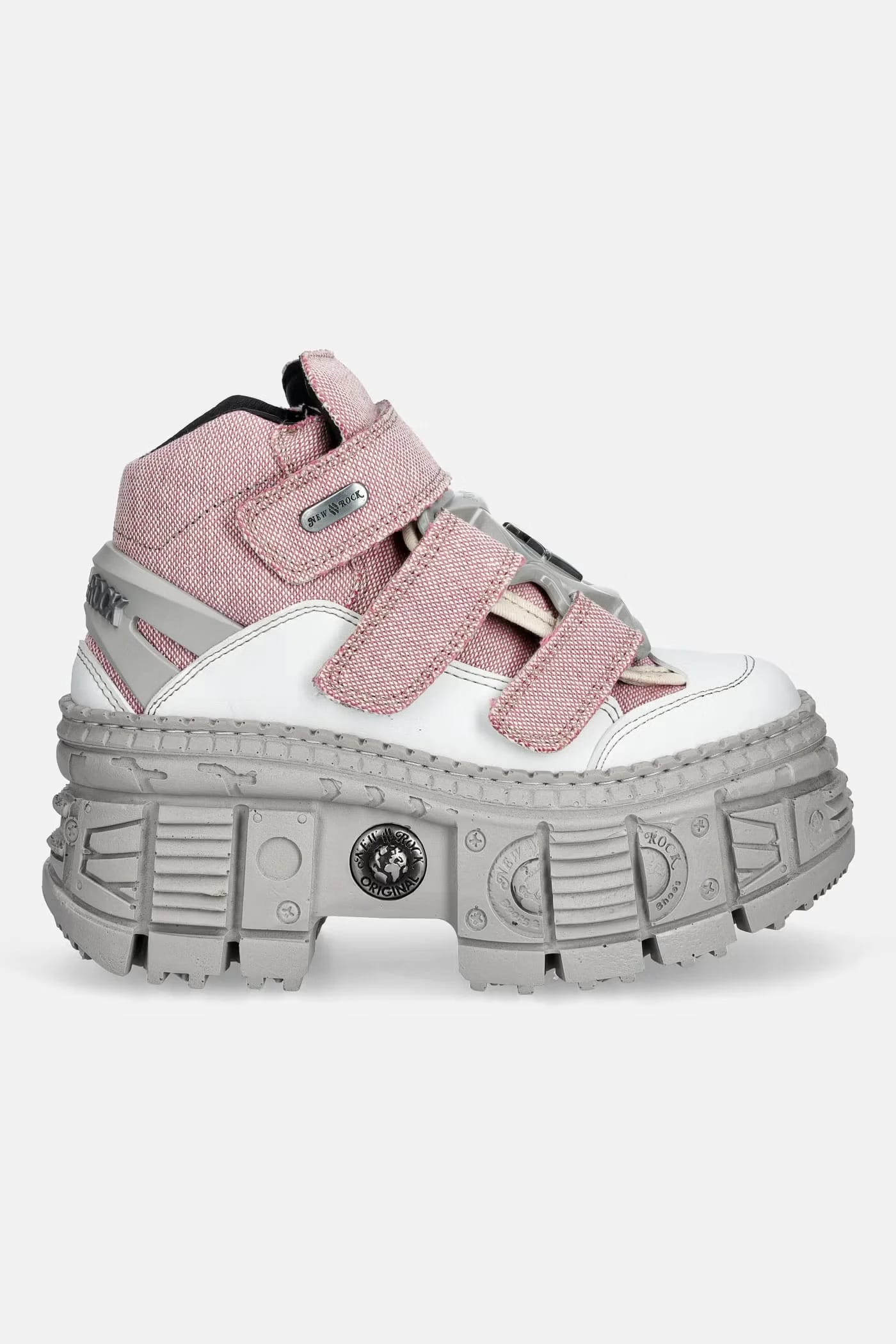 Женские ботильоны VEGAN BLANCO, ECOBAR ROSA, TANK CASCO P - фото 2