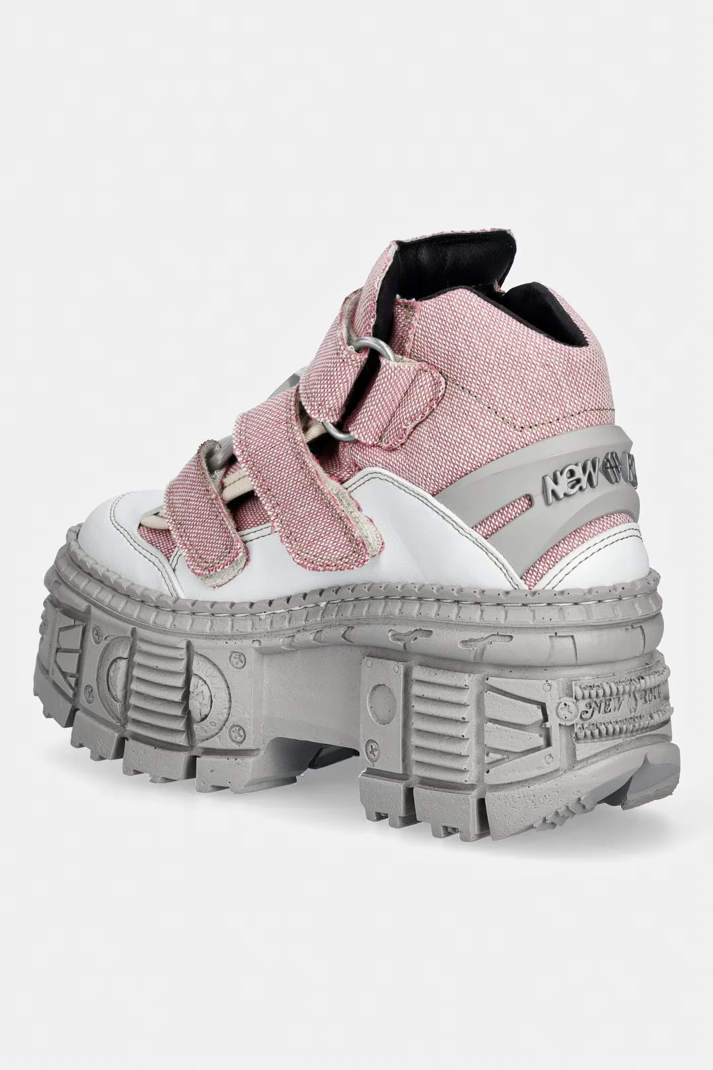Женские ботильоны VEGAN BLANCO, ECOBAR ROSA, TANK CASCO P - фото 3