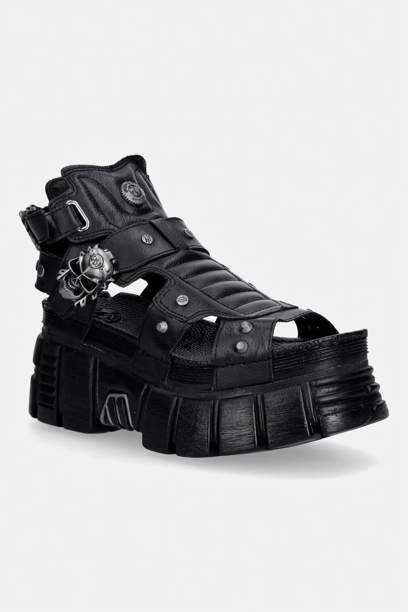 Сандалии женские кожаные LUXOR NEGRO,TOWER NEGRO + LATERAL + ENT.