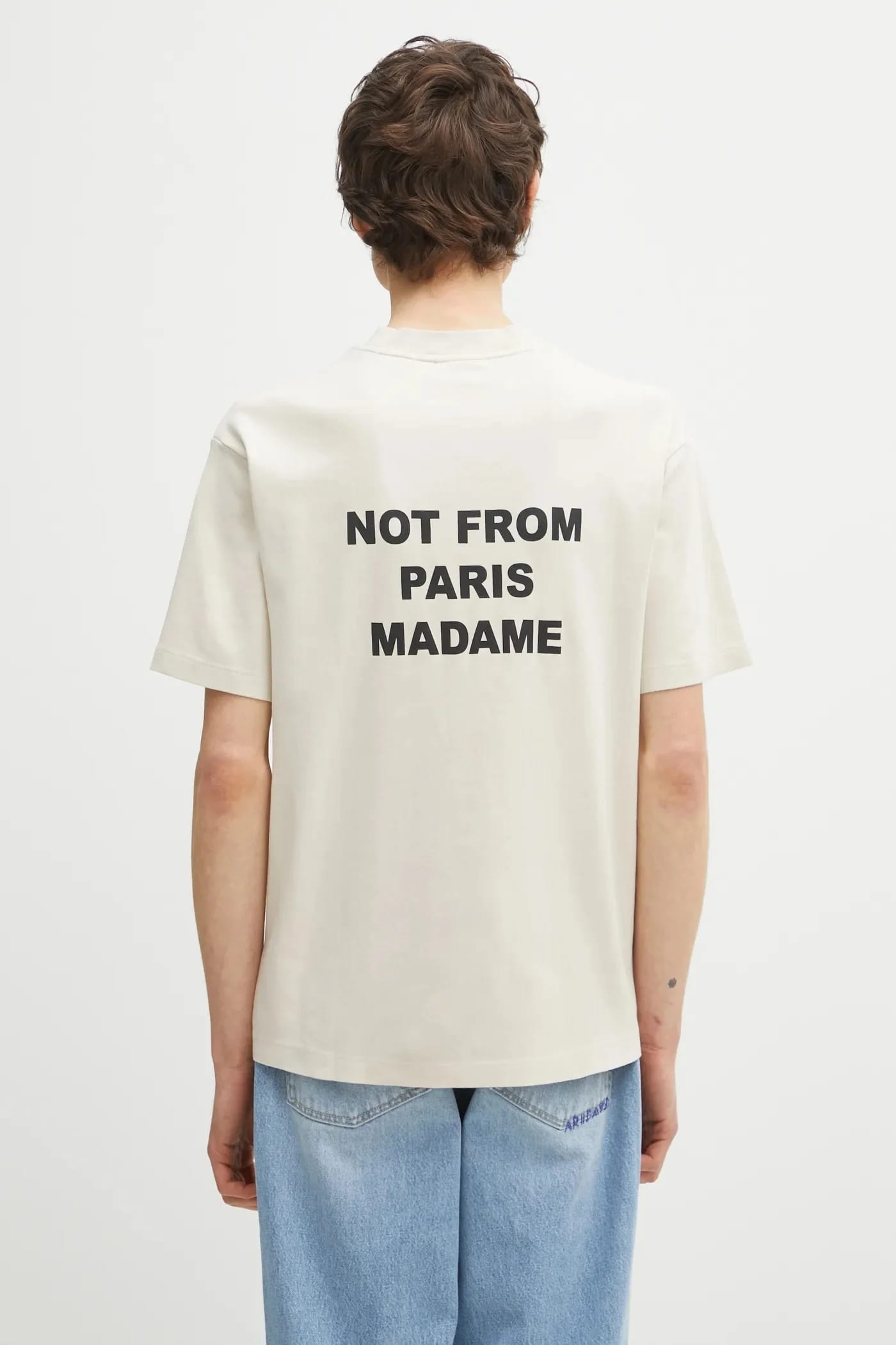 Le T-Shirt Хлопковая футболка со слоганом