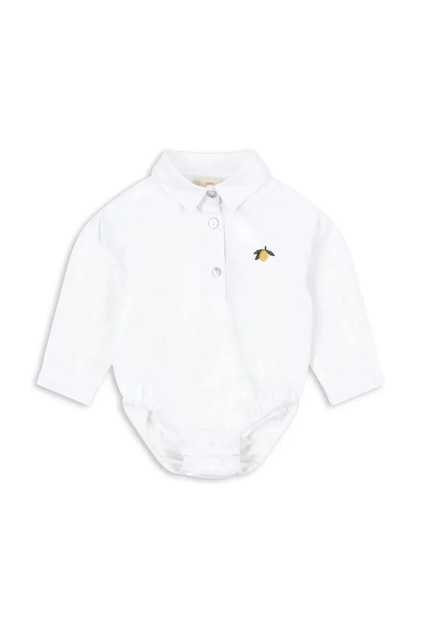 Хлопковое детское боди RAY BABY SHIRT GOTS