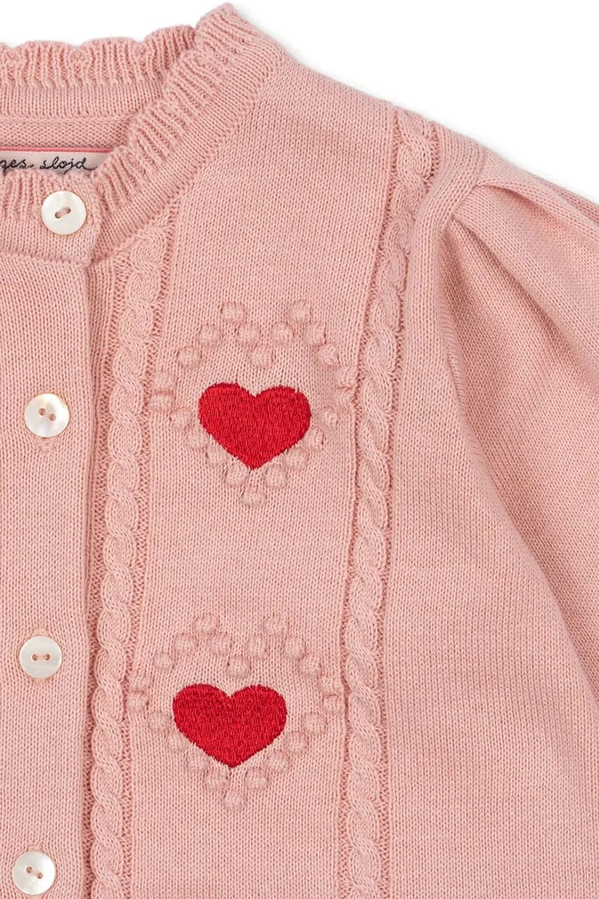 Детский хлопковый кардиган SOLEIL CARDIGAN GOTS - фото 3