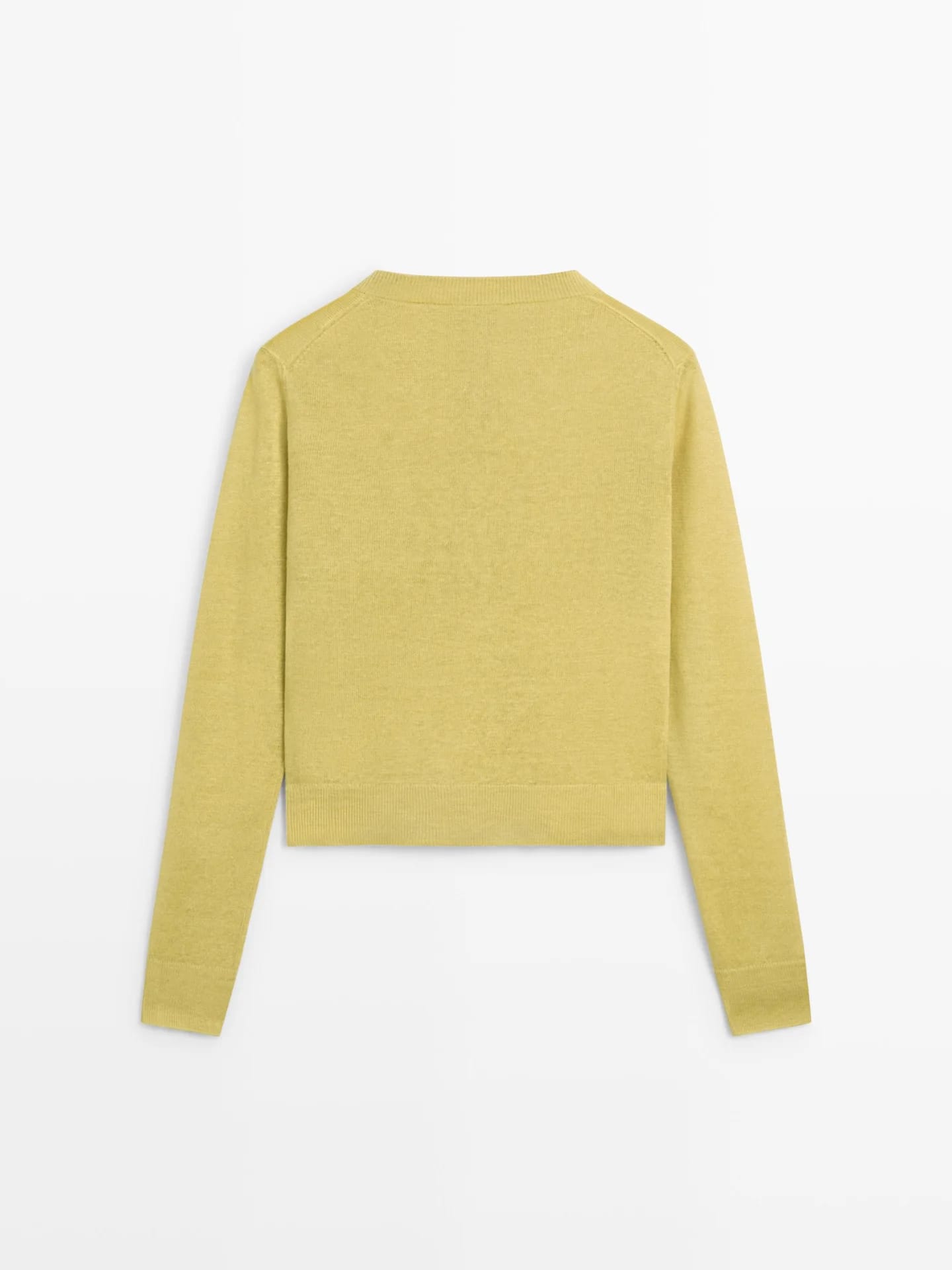 Льняной вязаный кардиган - фото 3