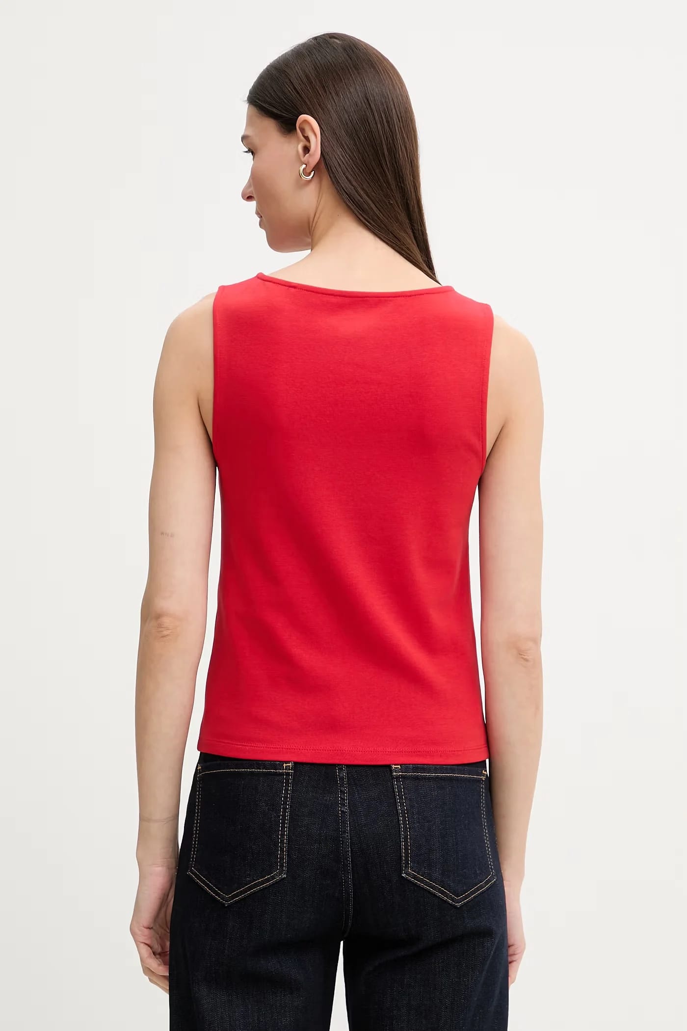 Женский хлопковый топ SL BOATNECK - фото 3