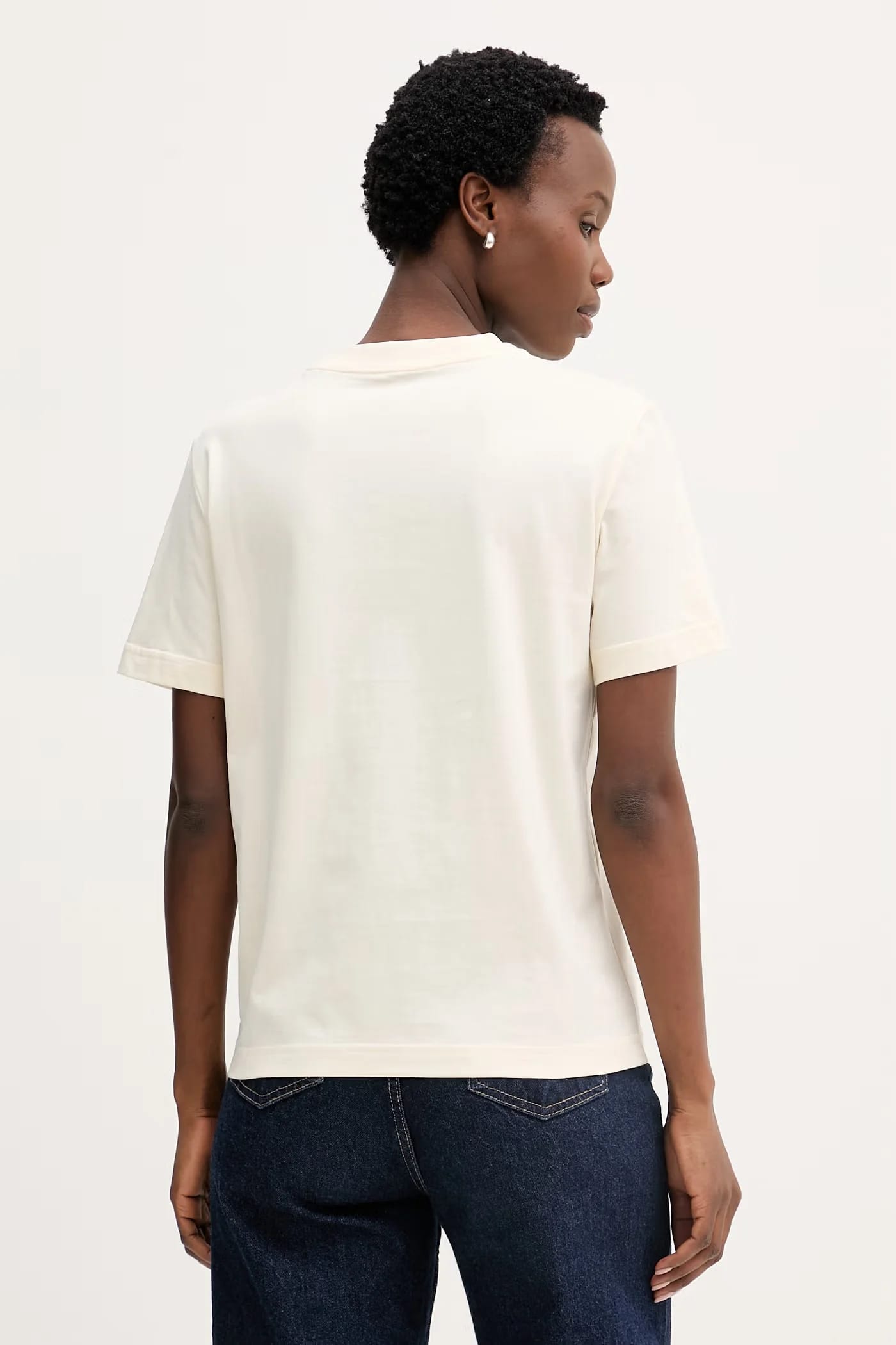Женская хлопковая футболка - фото 3