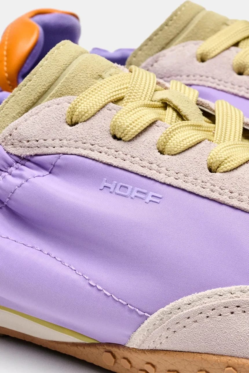 Женские кожаные кроссовки BRIDGE DOPAMINE LILAC - фото 2