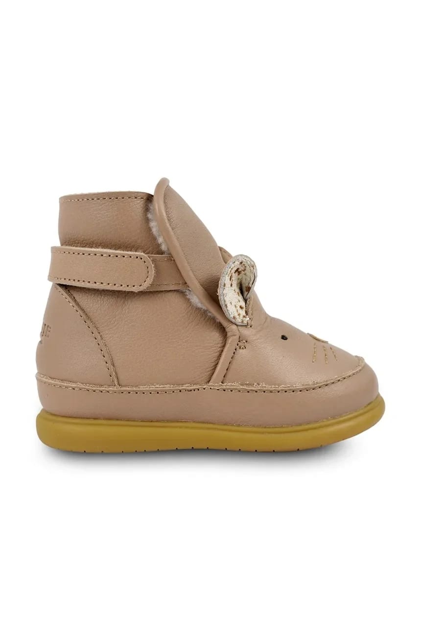 Dubu Exclusive Shoes Детская кожаная обувь Mouse Mouse - фото 5