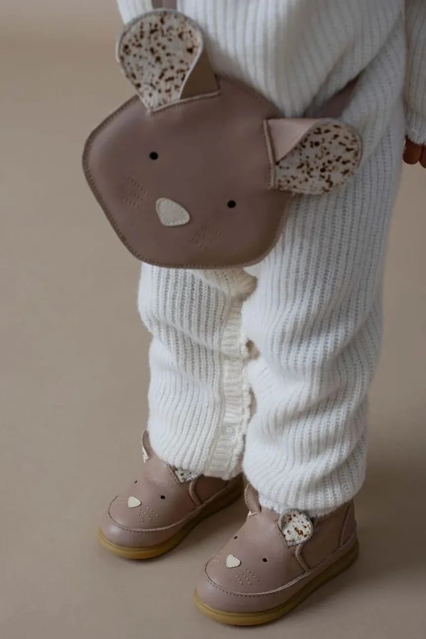 Dubu Exclusive Shoes Детская кожаная обувь Mouse Mouse - фото 6