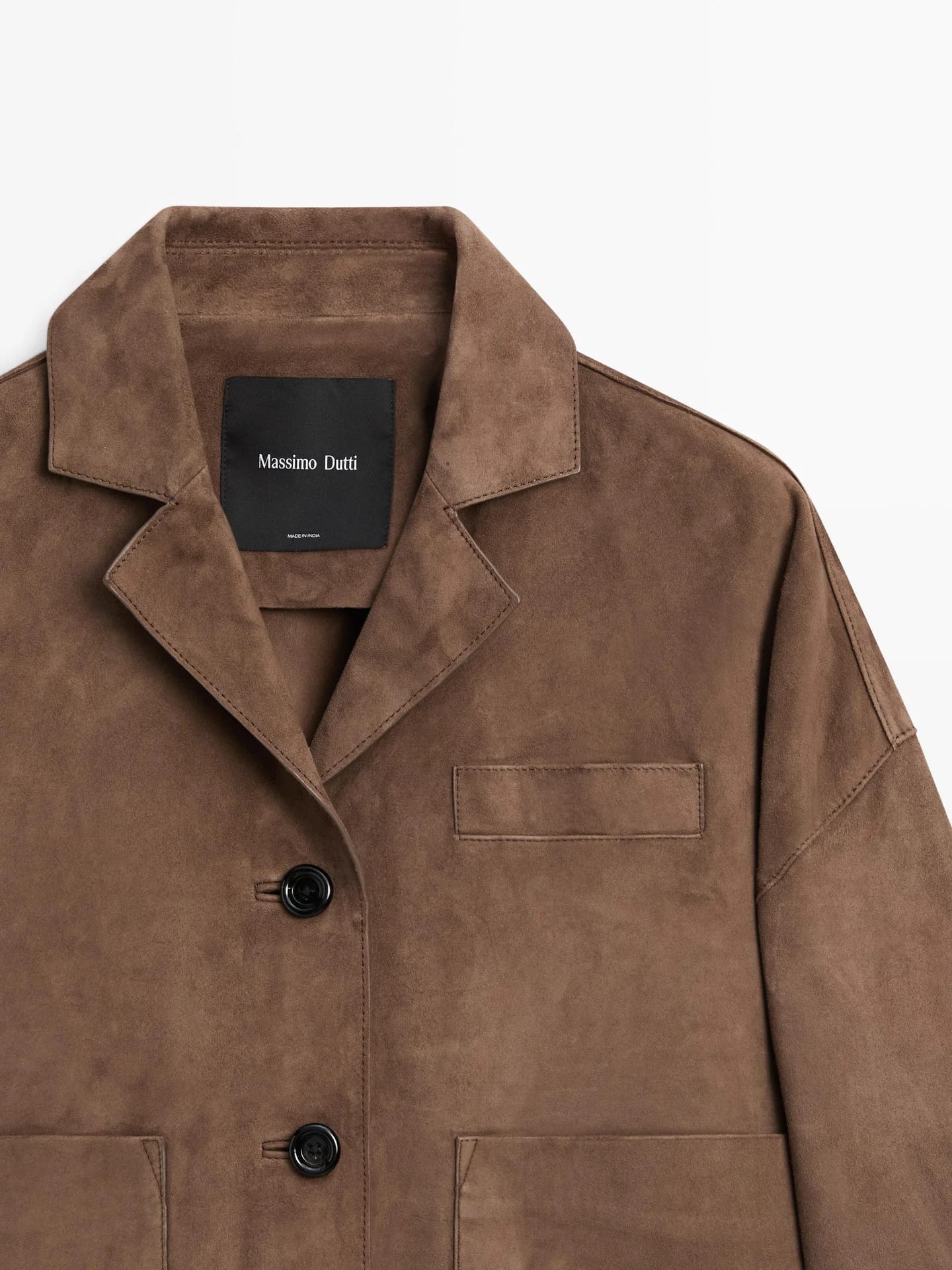 Замшевая кожаная куртка - фото 3