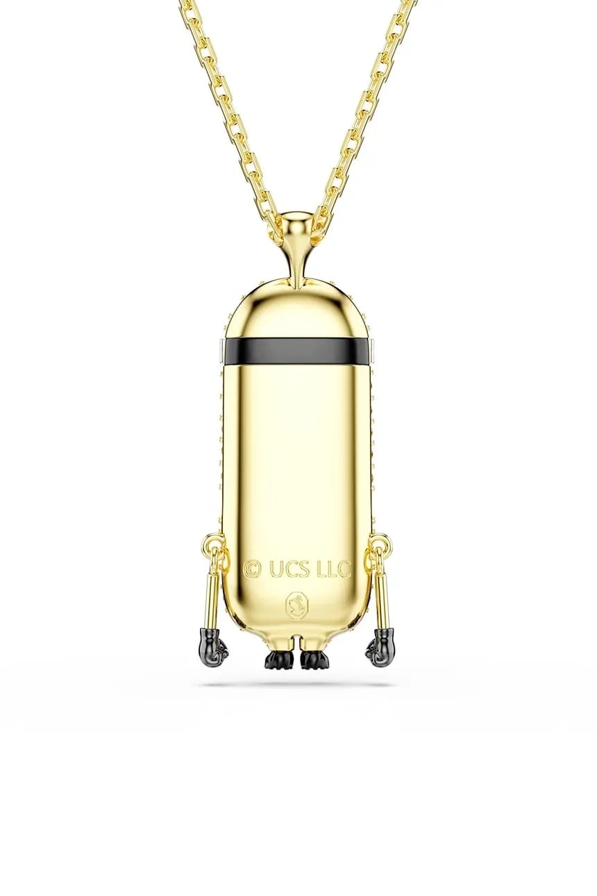 Женское колье с кулоном, позолоченный кристалл Swarovski MINIONS - фото 4