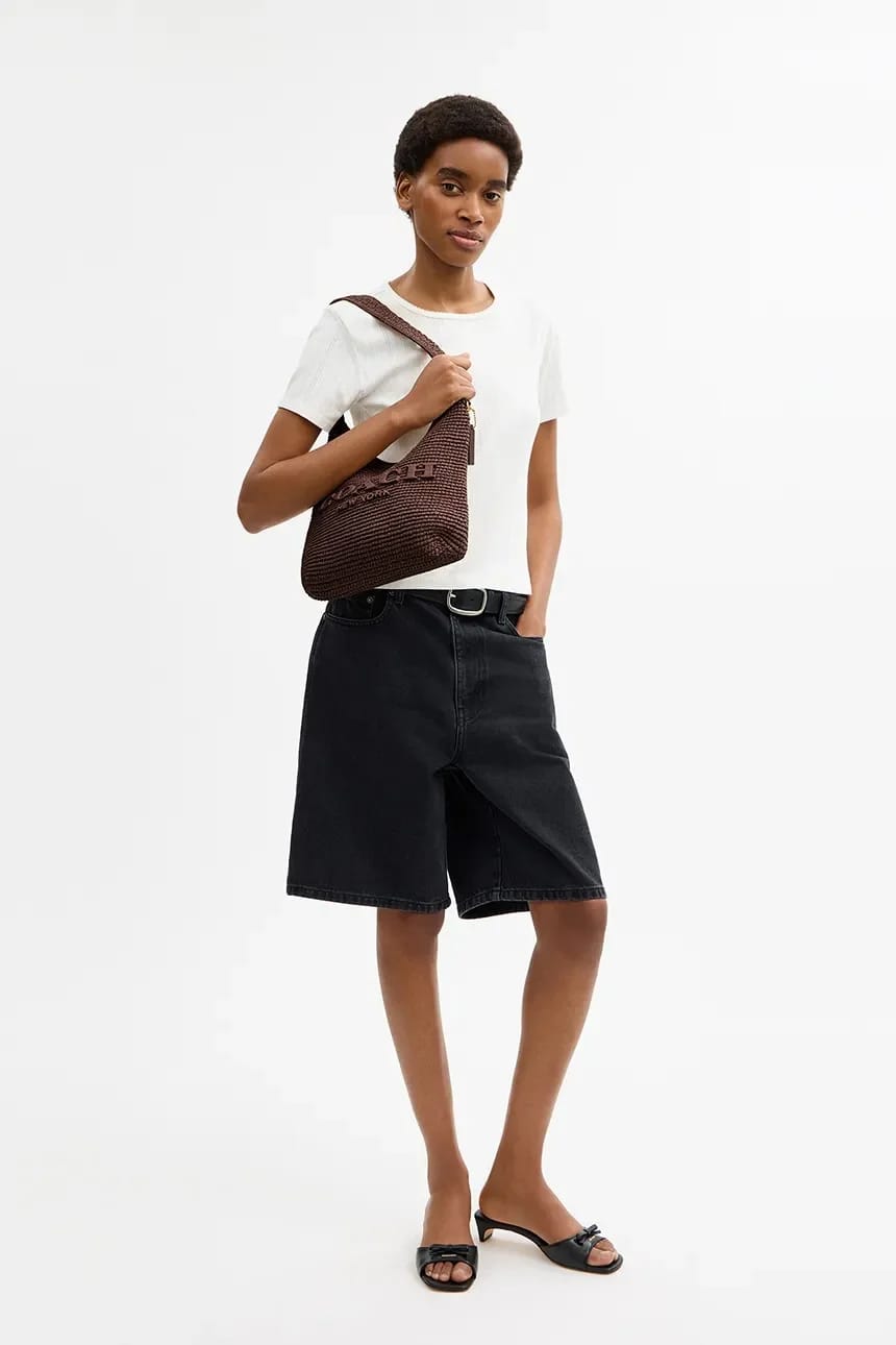 Brooklyn Shoudler Bag 28 женская кожаная сумка - фото 9