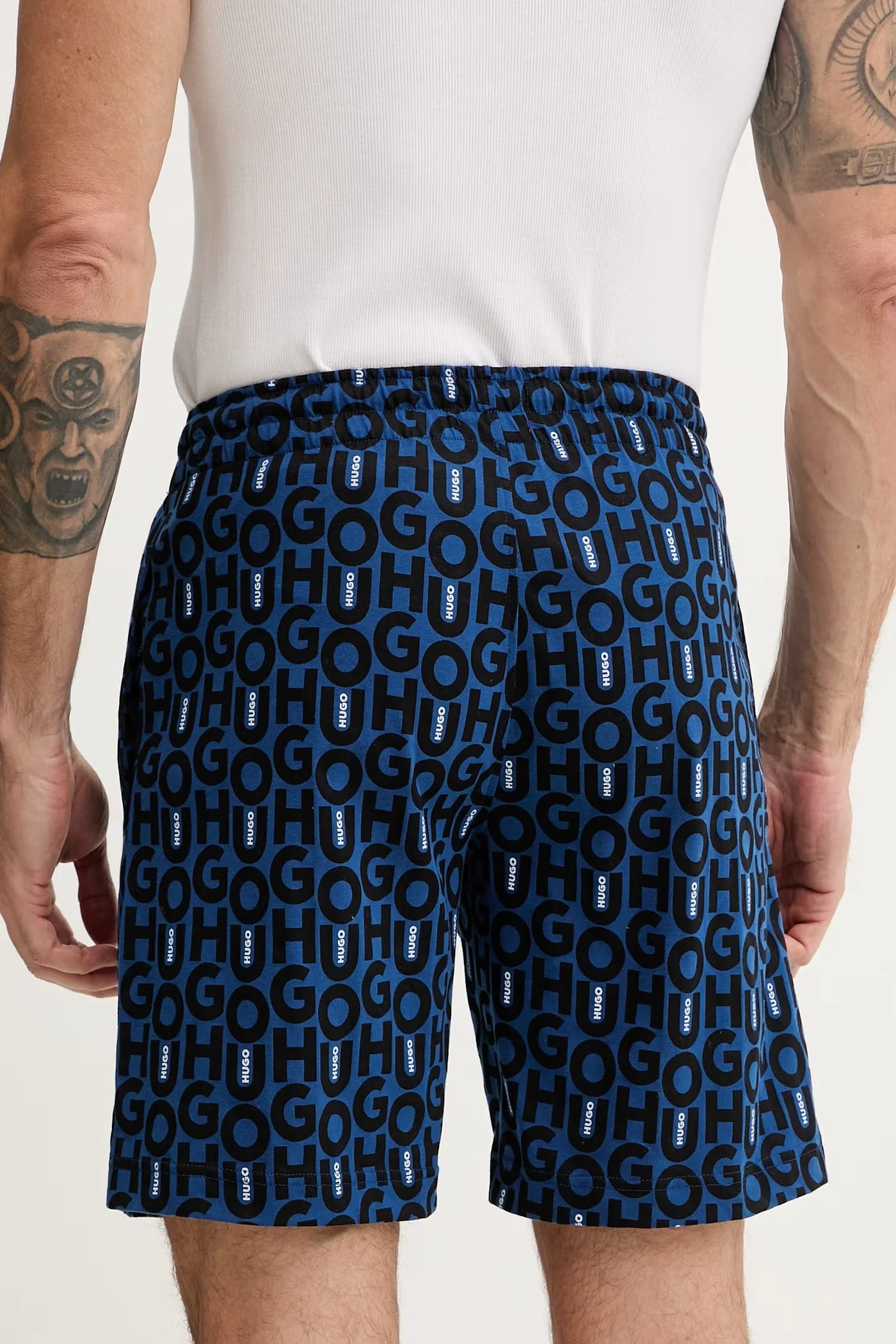 MILO SHORTS мужские хлопковые пижамные шорты - фото 3