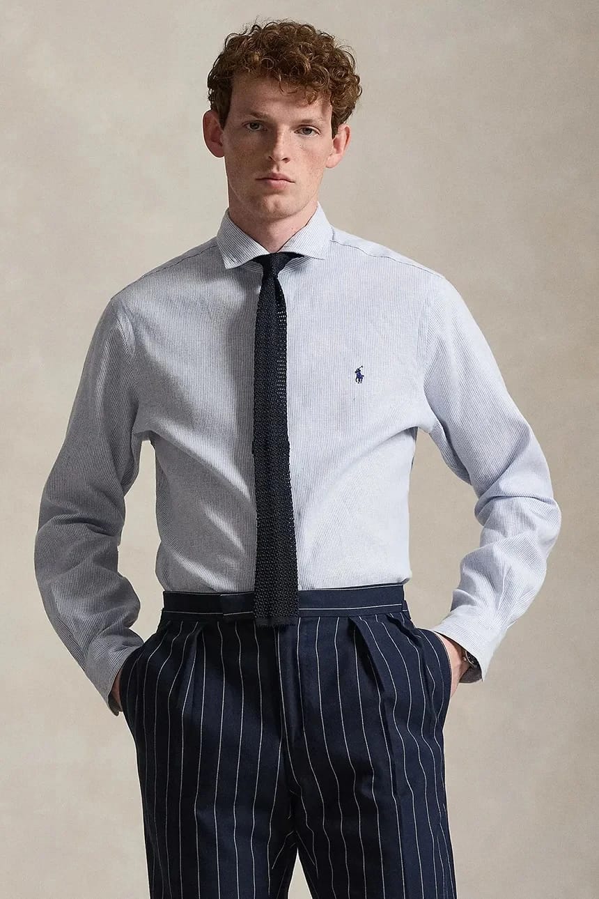 Мужская хлопковая рубашка