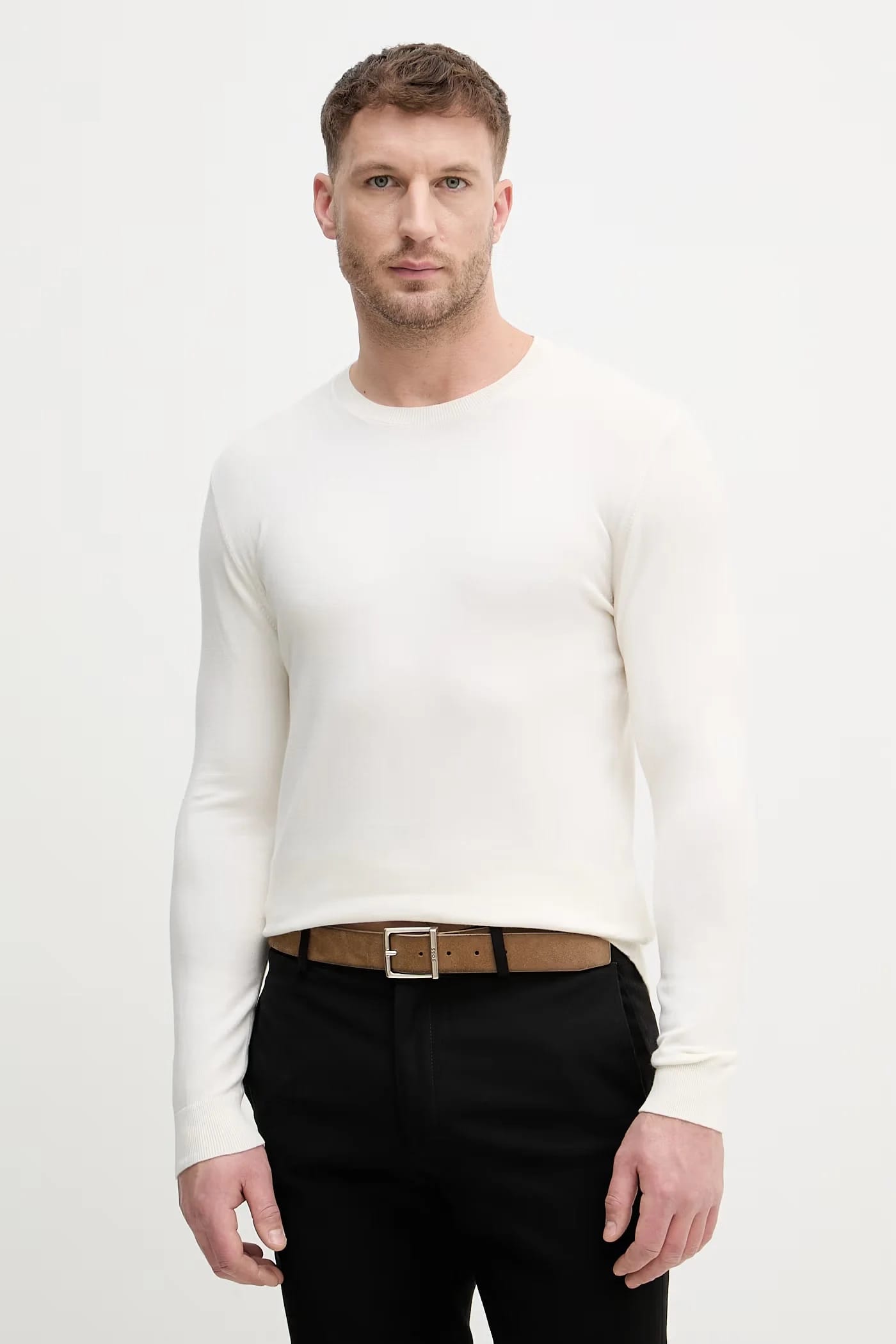 Мужской хлопковый свитер