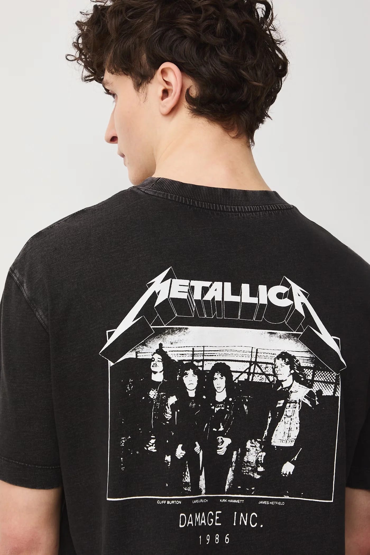 Мужская хлопковая футболка Metallica - фото 3