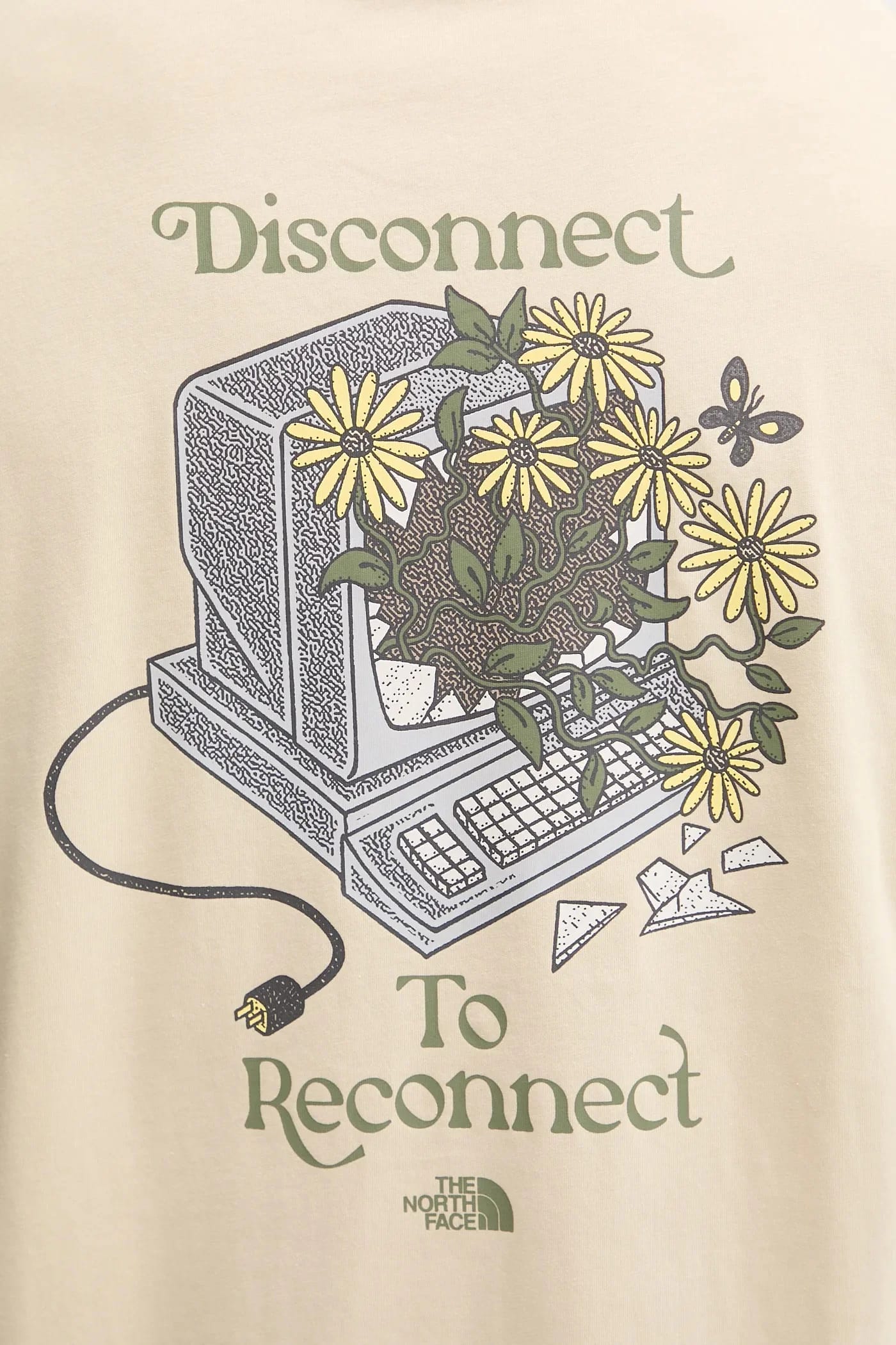 Непринужденная хлопковая футболка Connected - фото 6