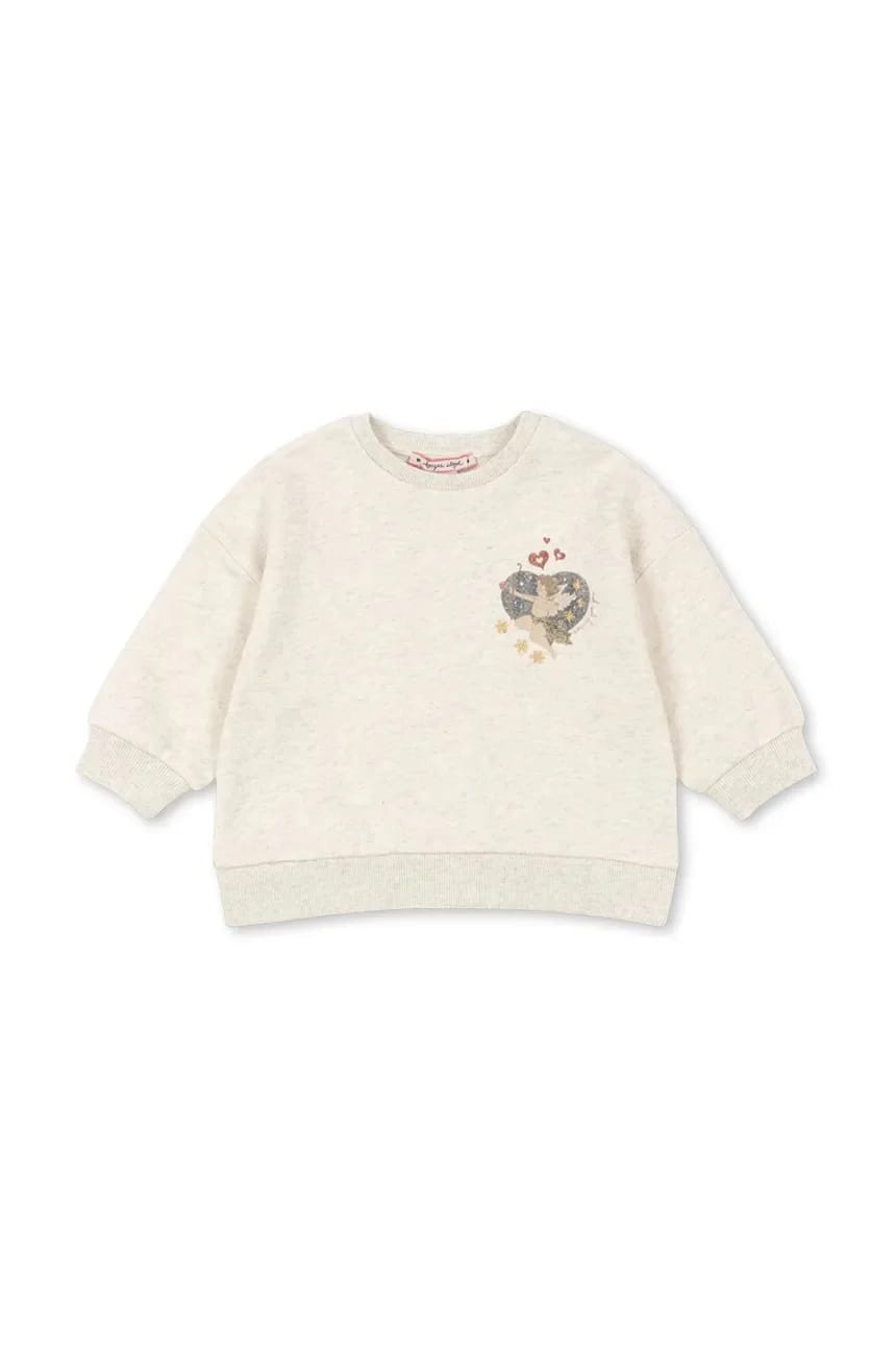 Детская толстовка из хлопка LOUPY LOU SWEAT SHIRT OCS