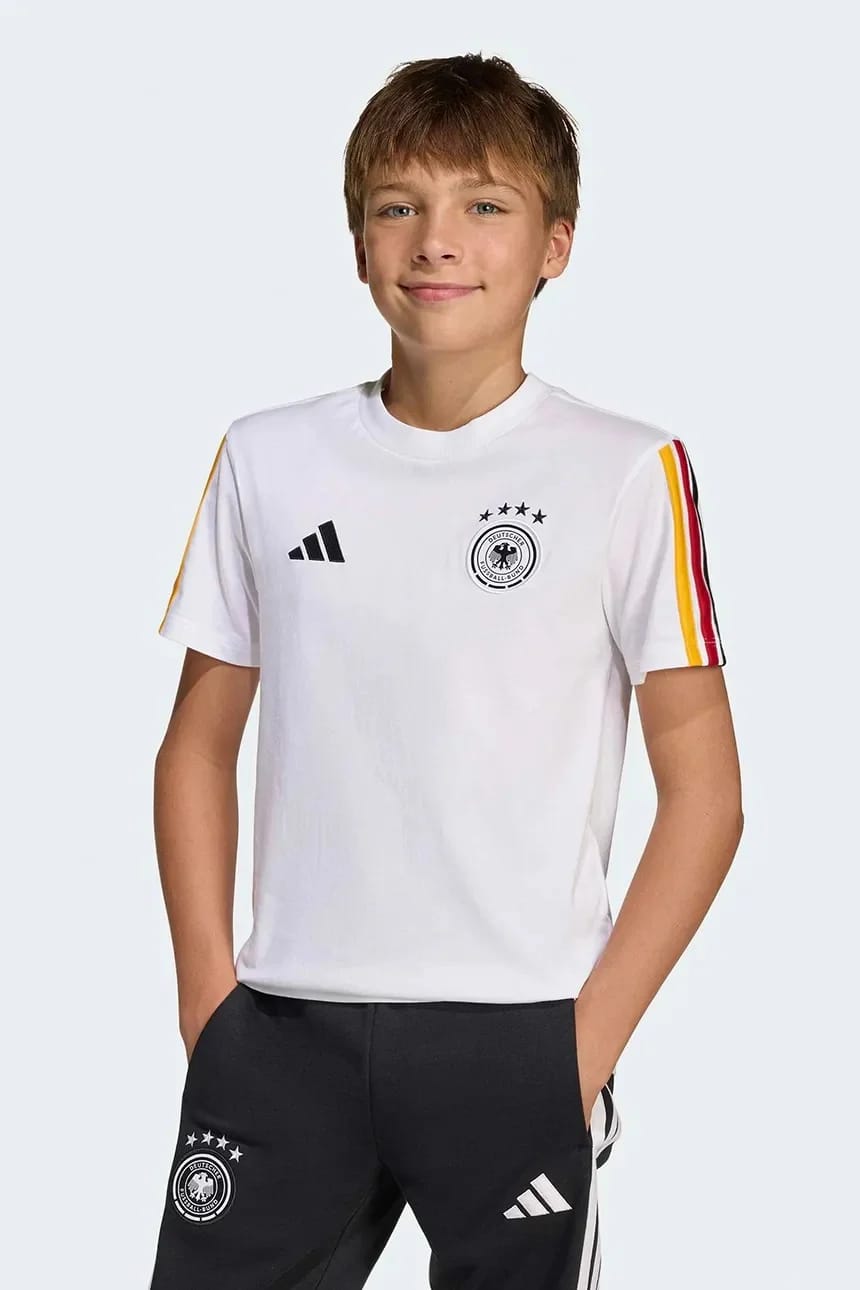 Детская хлопковая футболка DFB KIDS - фото 4