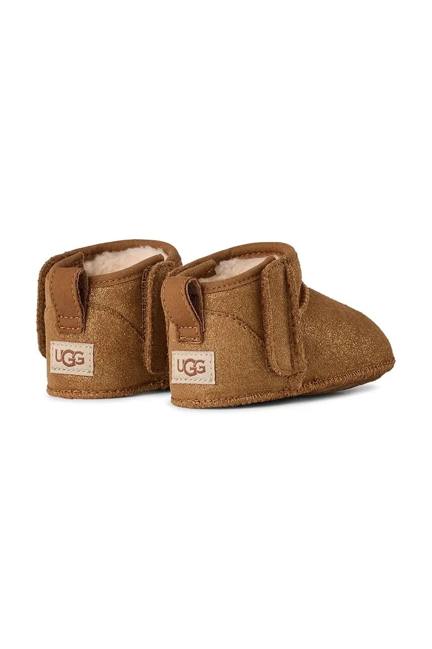 Детские замшевые зимние туфли CLASSIC ULTRA MINI DAZZLE - фото 3