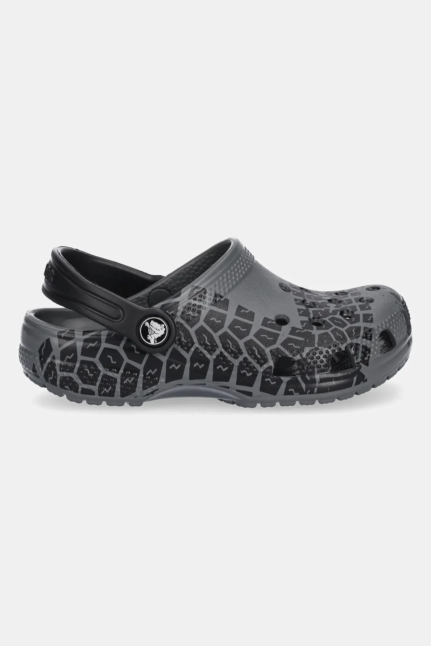 Детские шлепанцы CLASSIC TYRE PRINT CLOG KIDS - фото 2
