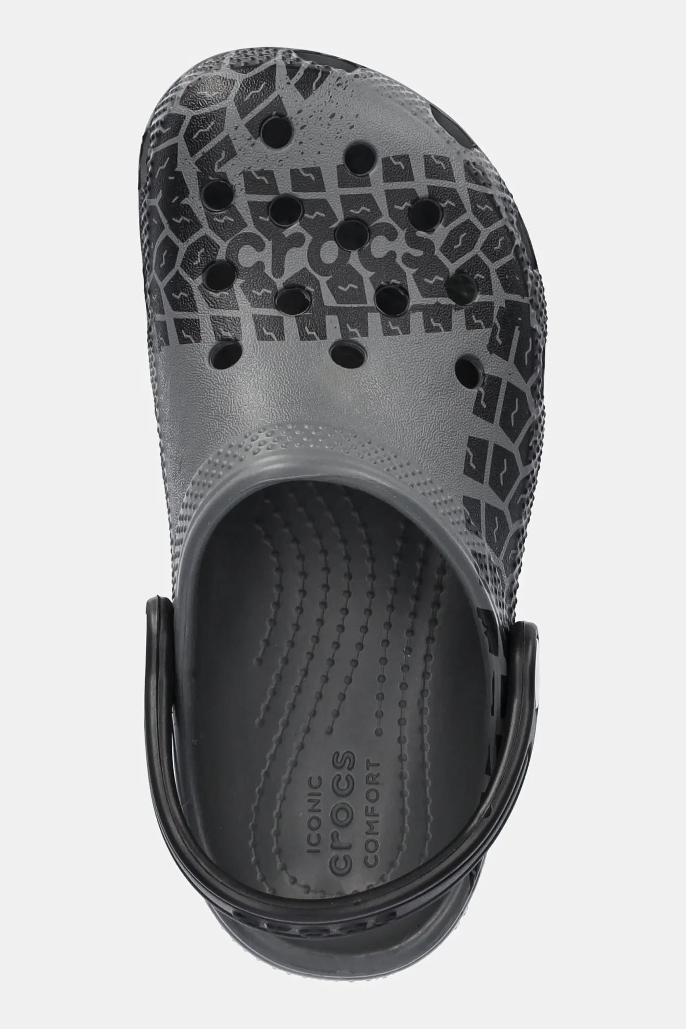 Детские шлепанцы CLASSIC TYRE PRINT CLOG KIDS - фото 4