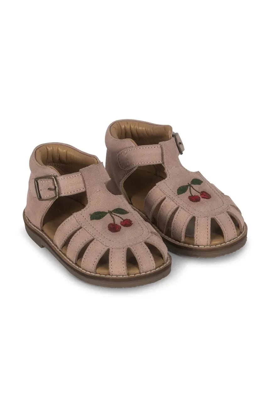 Детские замшевые босоножки ESMAA SANDAL SUEDE - фото 2