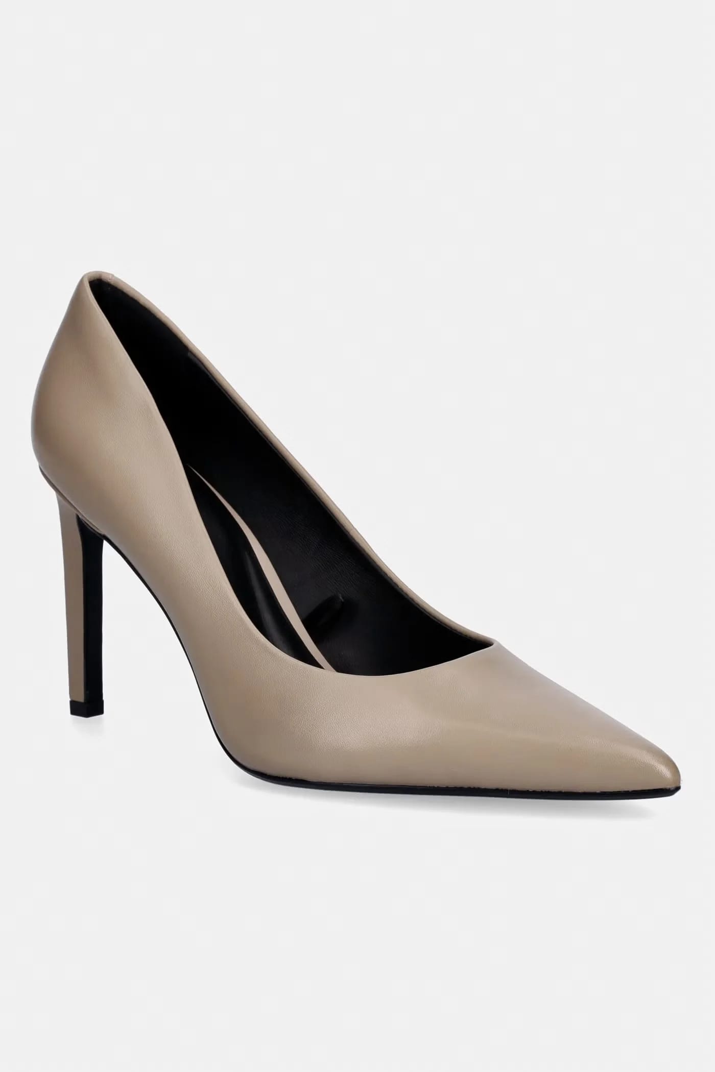 Кожаные туфли на высоком каблуке ESS STILETTO 90