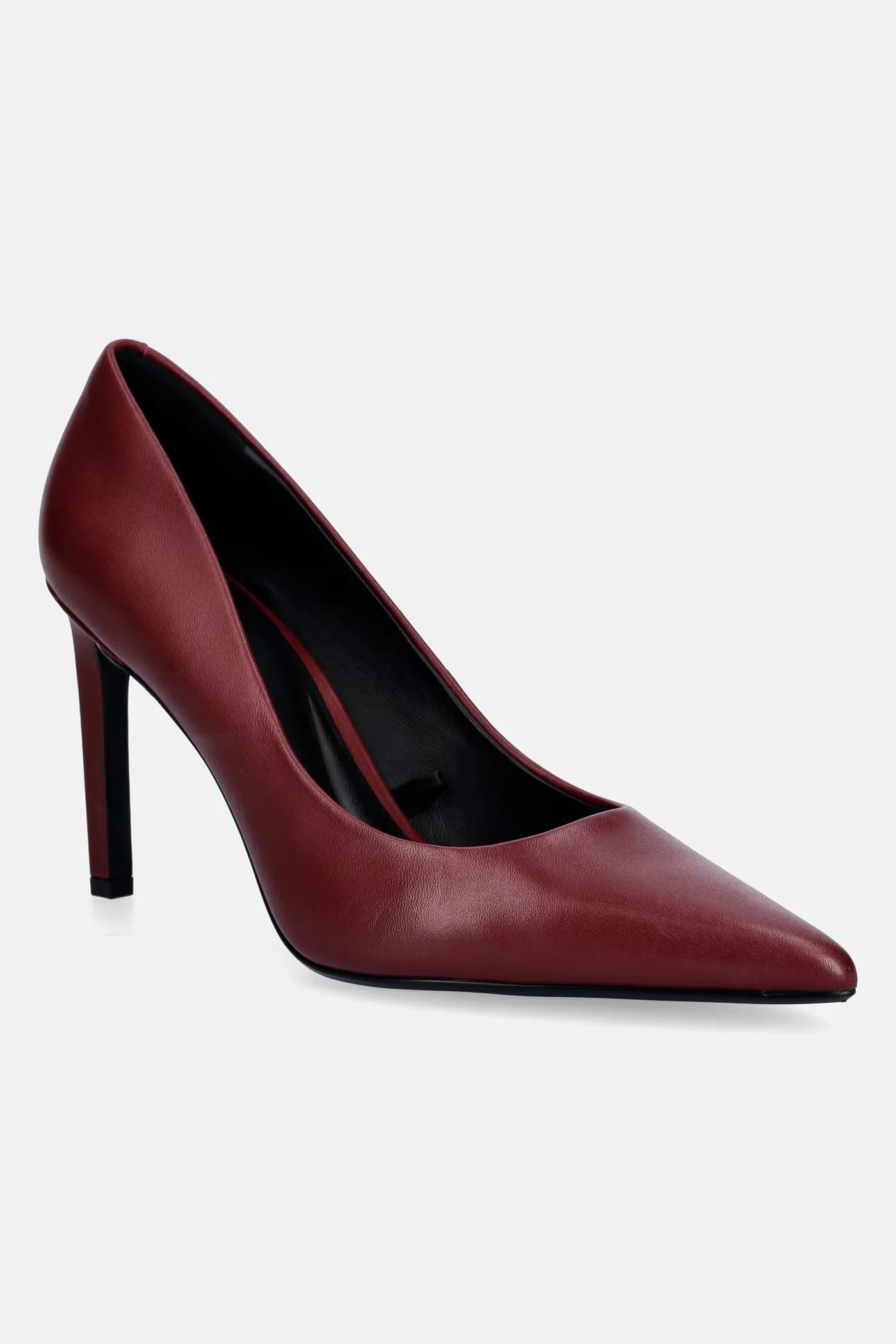 Кожаные туфли на высоком каблуке ESS STILETTO 90