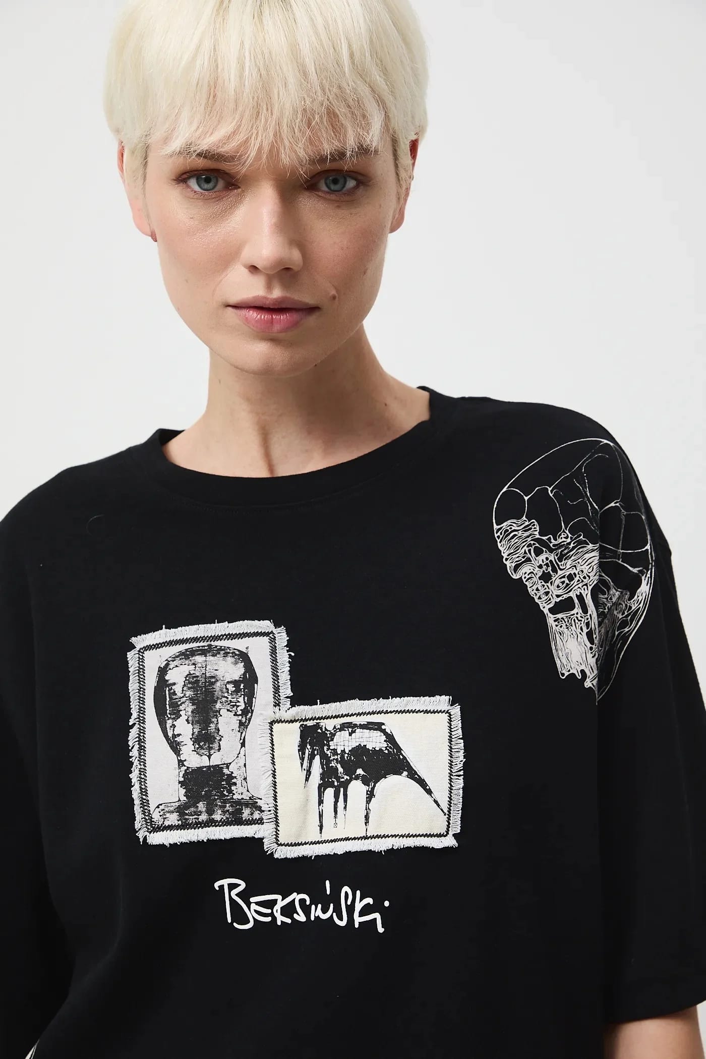 Хлопковая футболка - фото 4