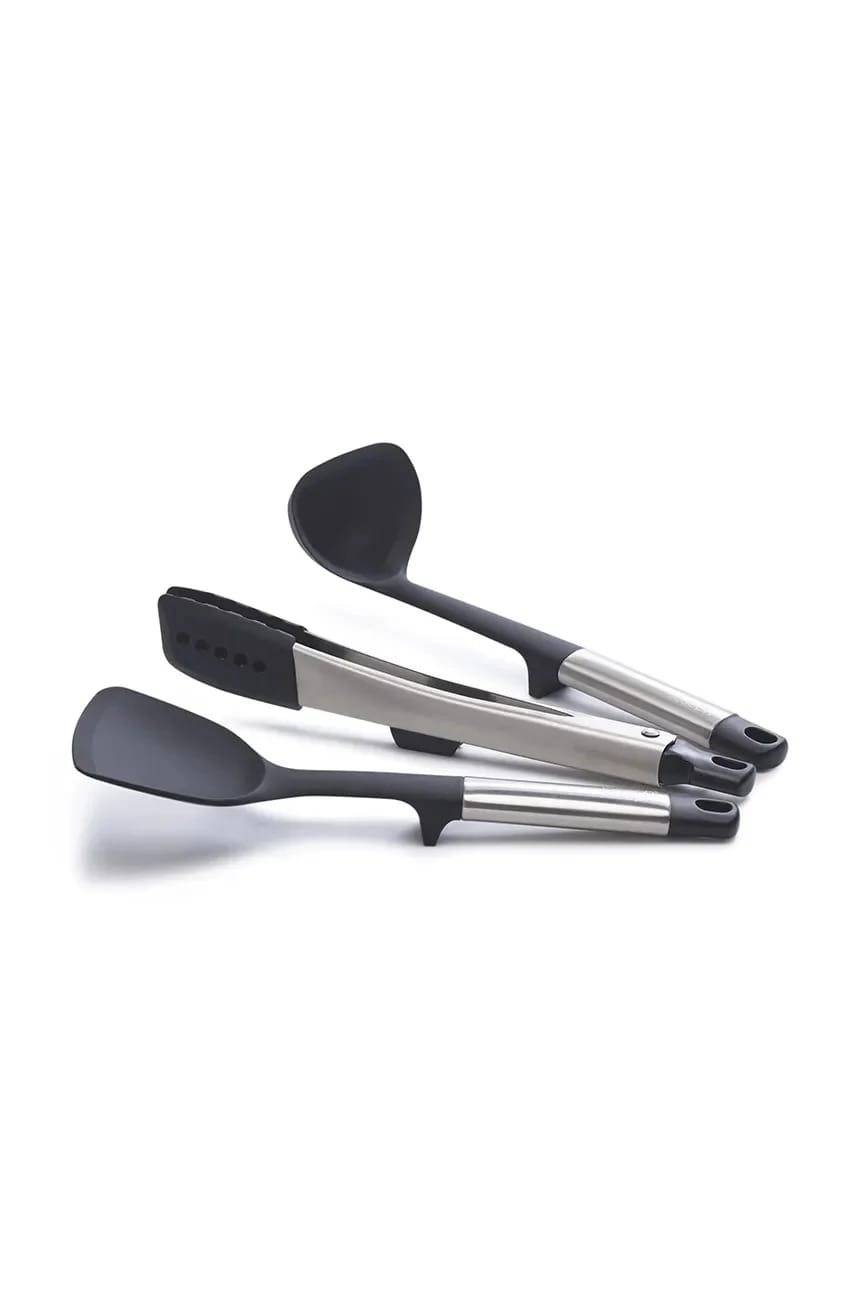 Набор кухонных принадлежностей Elevate Fusion Steel, 4 шт., с подставкой - фото 2