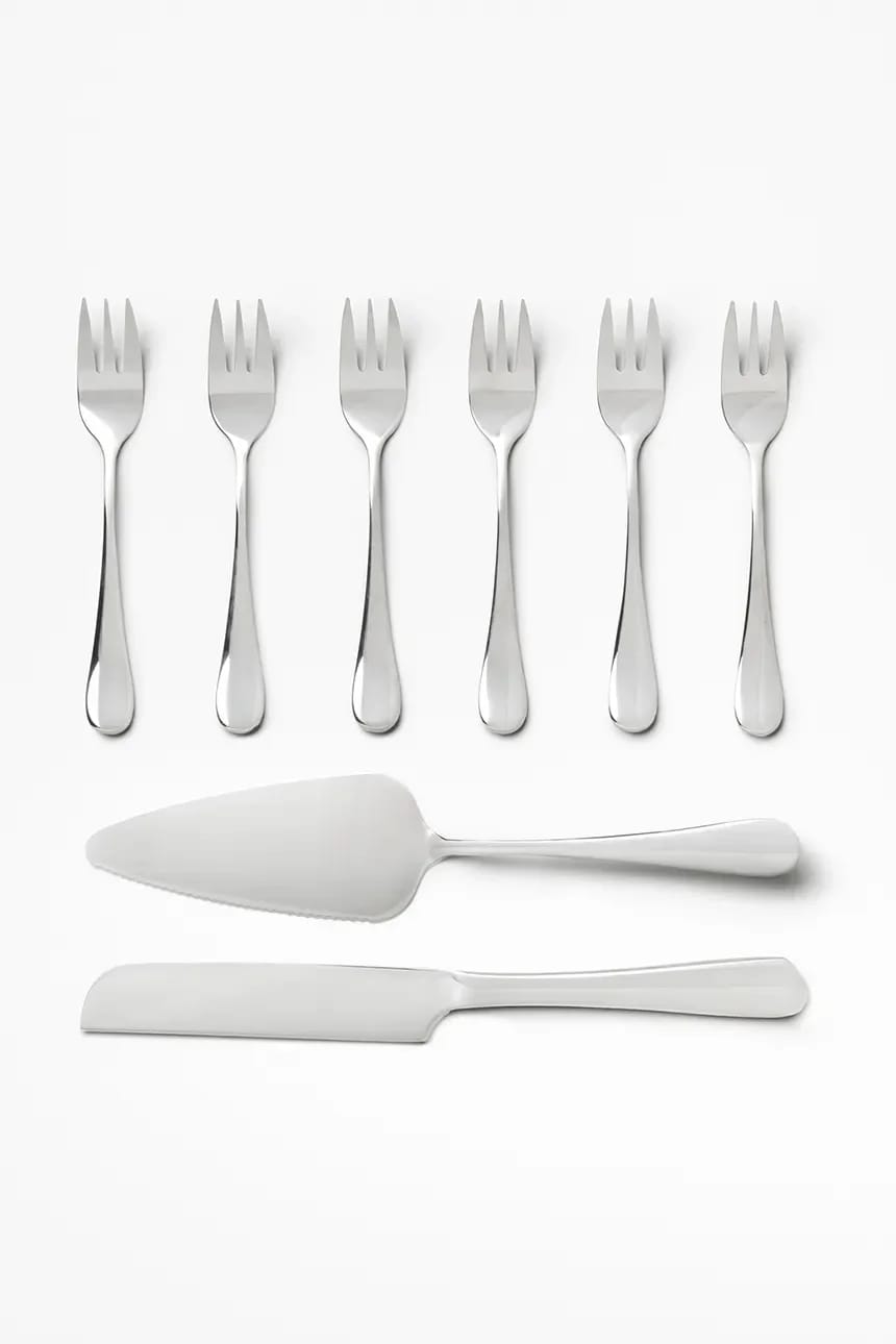 Набор столовых приборов для торта Essentials из 9 упаковок - фото 4