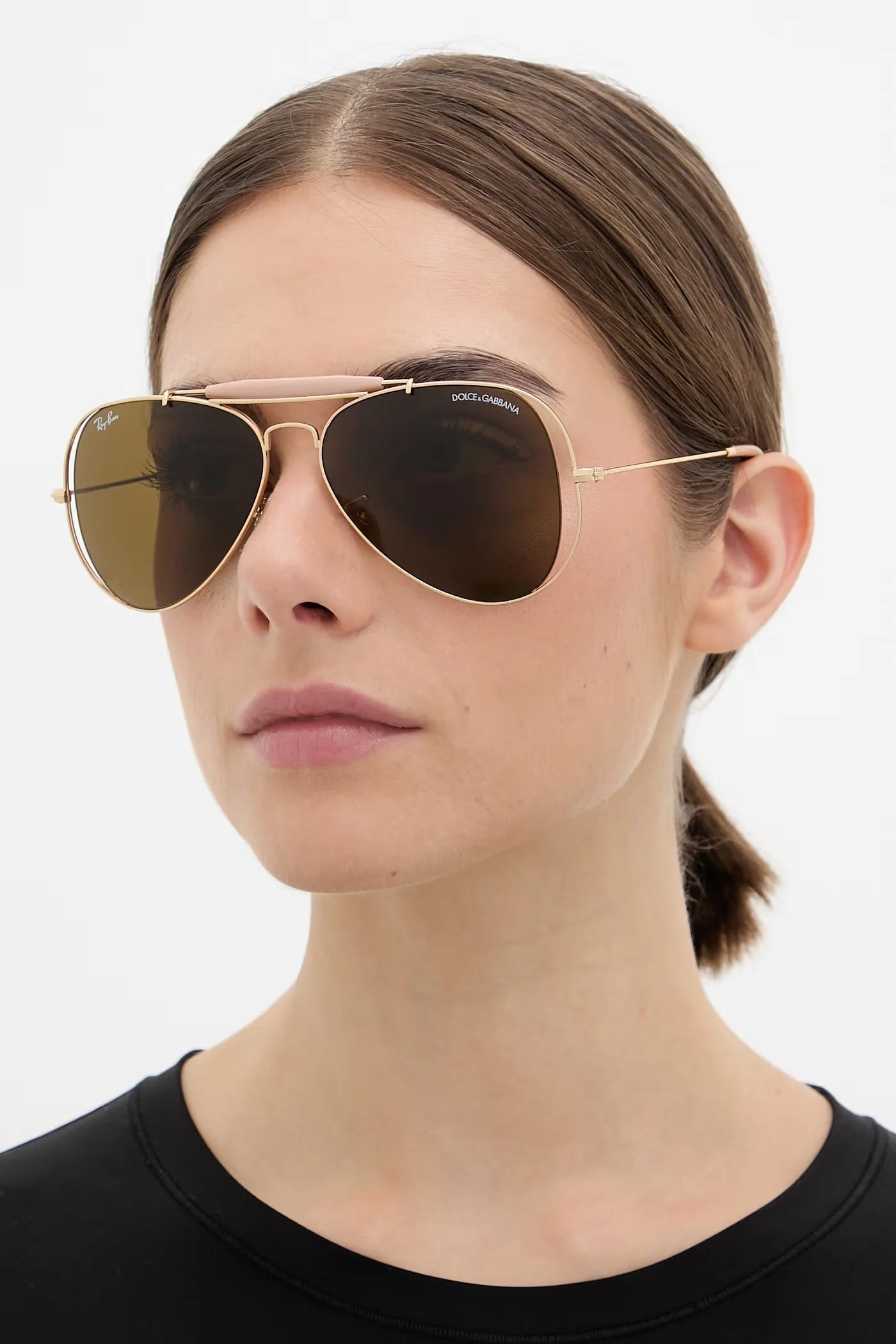 Женские солнцезащитные очки-авиаторы Ray-Ban X DOLCE&GABBANA