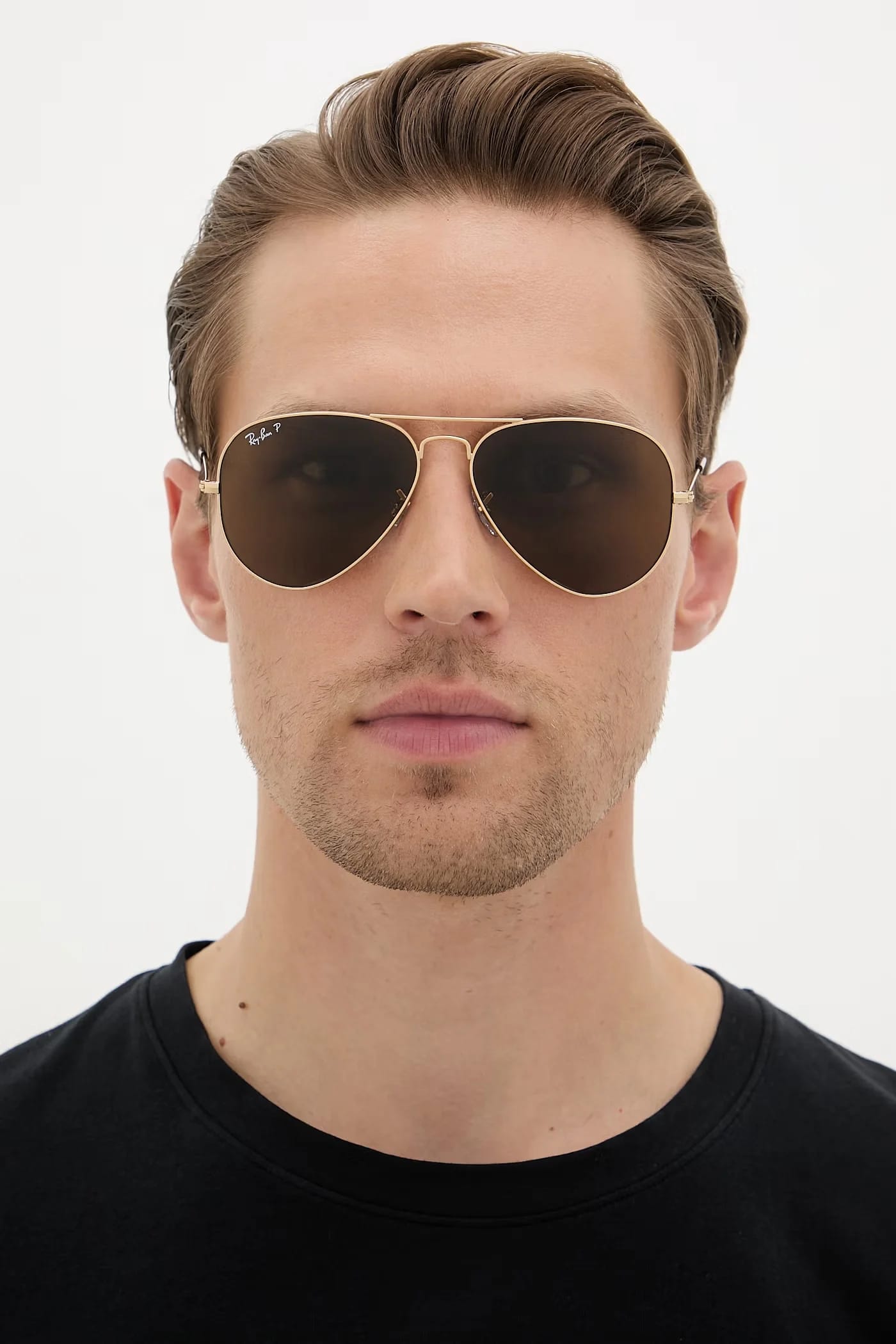 Солнцезащитные очки AVIATOR БОЛЬШИЕ МЕТАЛЛИЧЕСКИЕ - фото 3