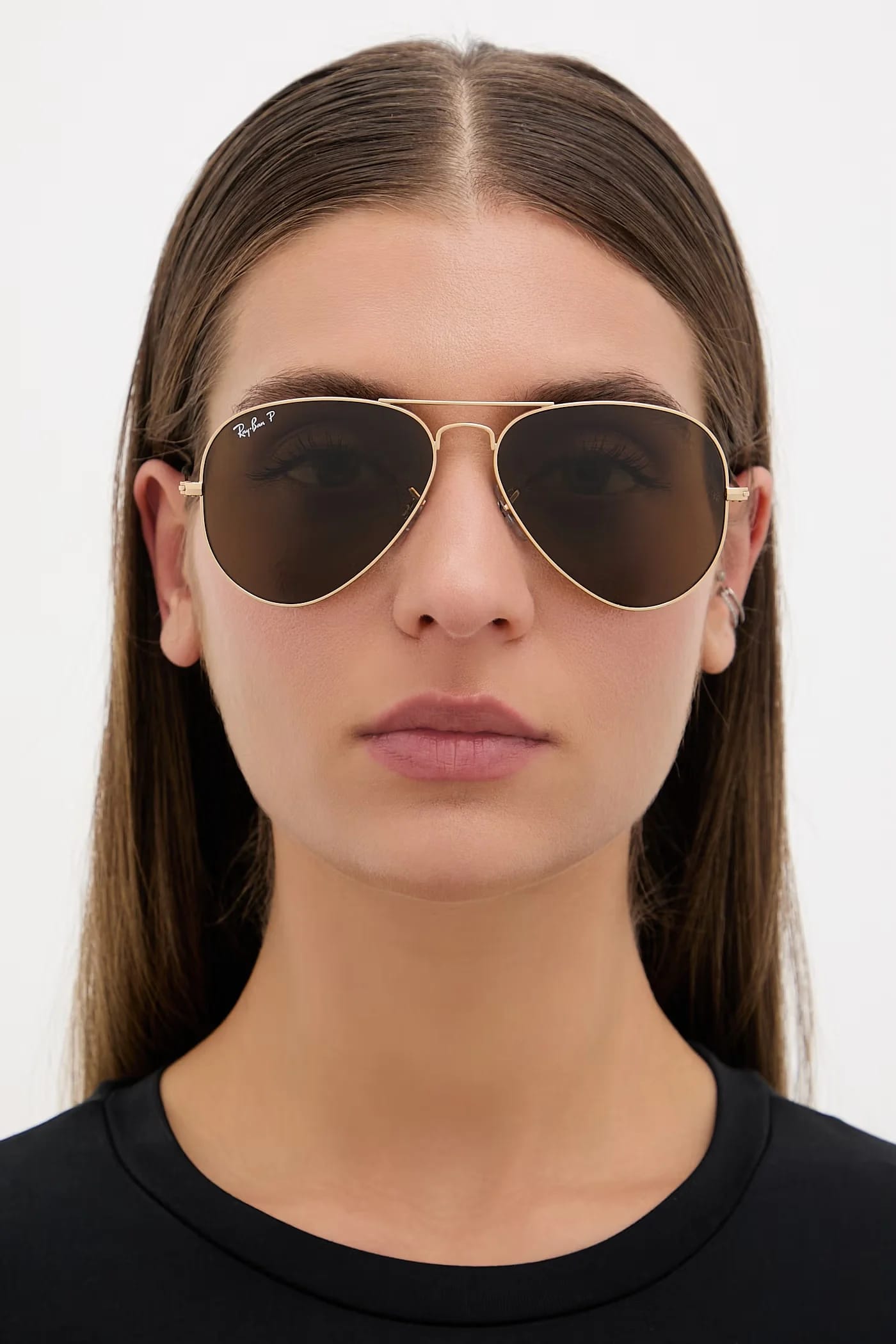 Солнцезащитные очки AVIATOR БОЛЬШИЕ МЕТАЛЛИЧЕСКИЕ - фото 5