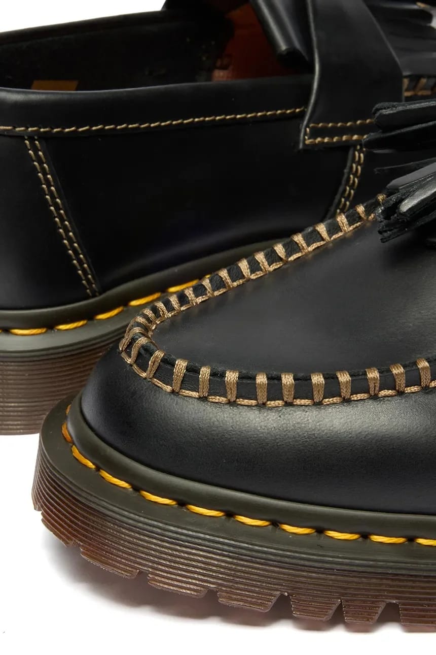 Кожаные лоферы Adrian Ben Tassel Loafer - фото 4
